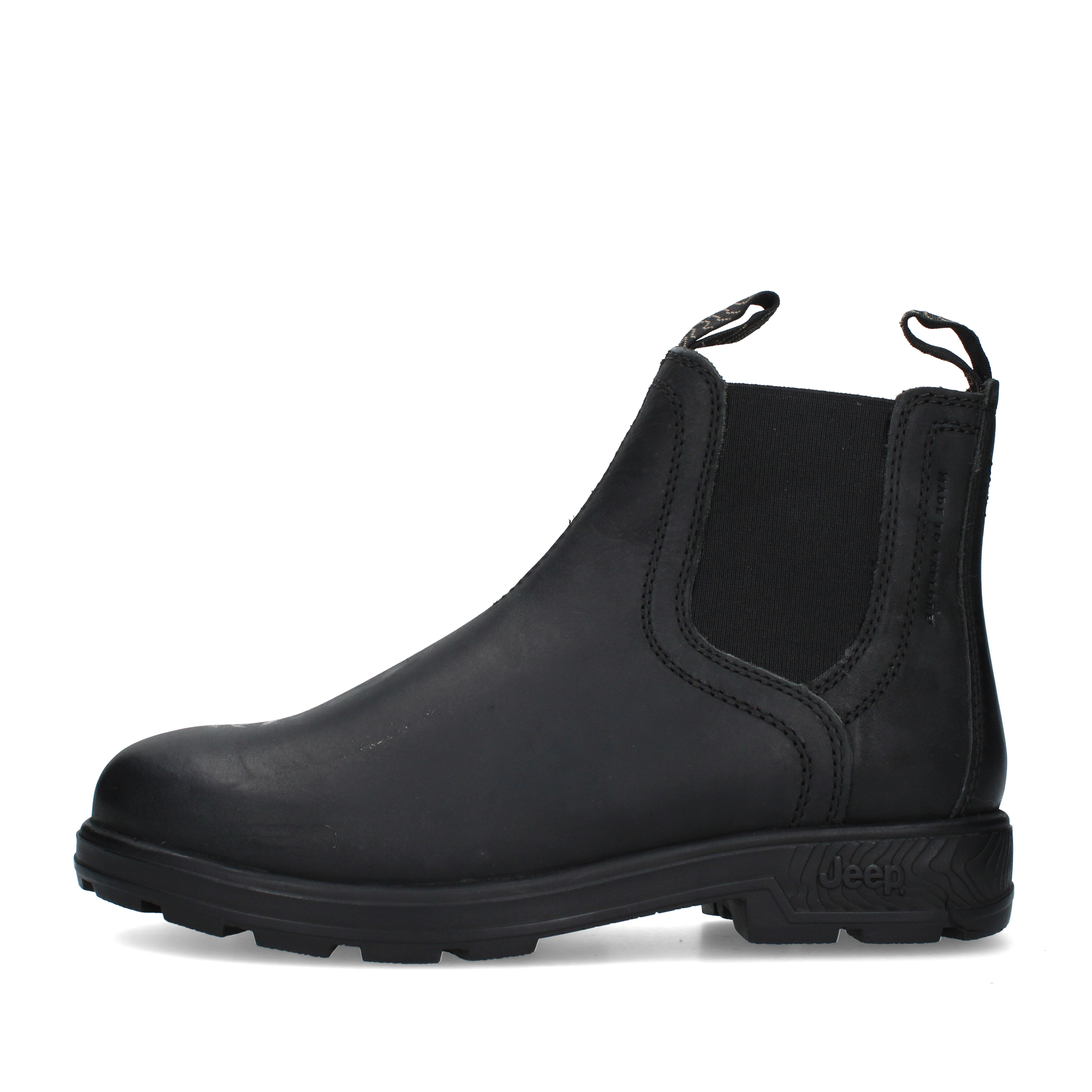 STIVALETTI TACCO BASSO CHELSEA CON DOPPIO TIRANTE DONNA NERO