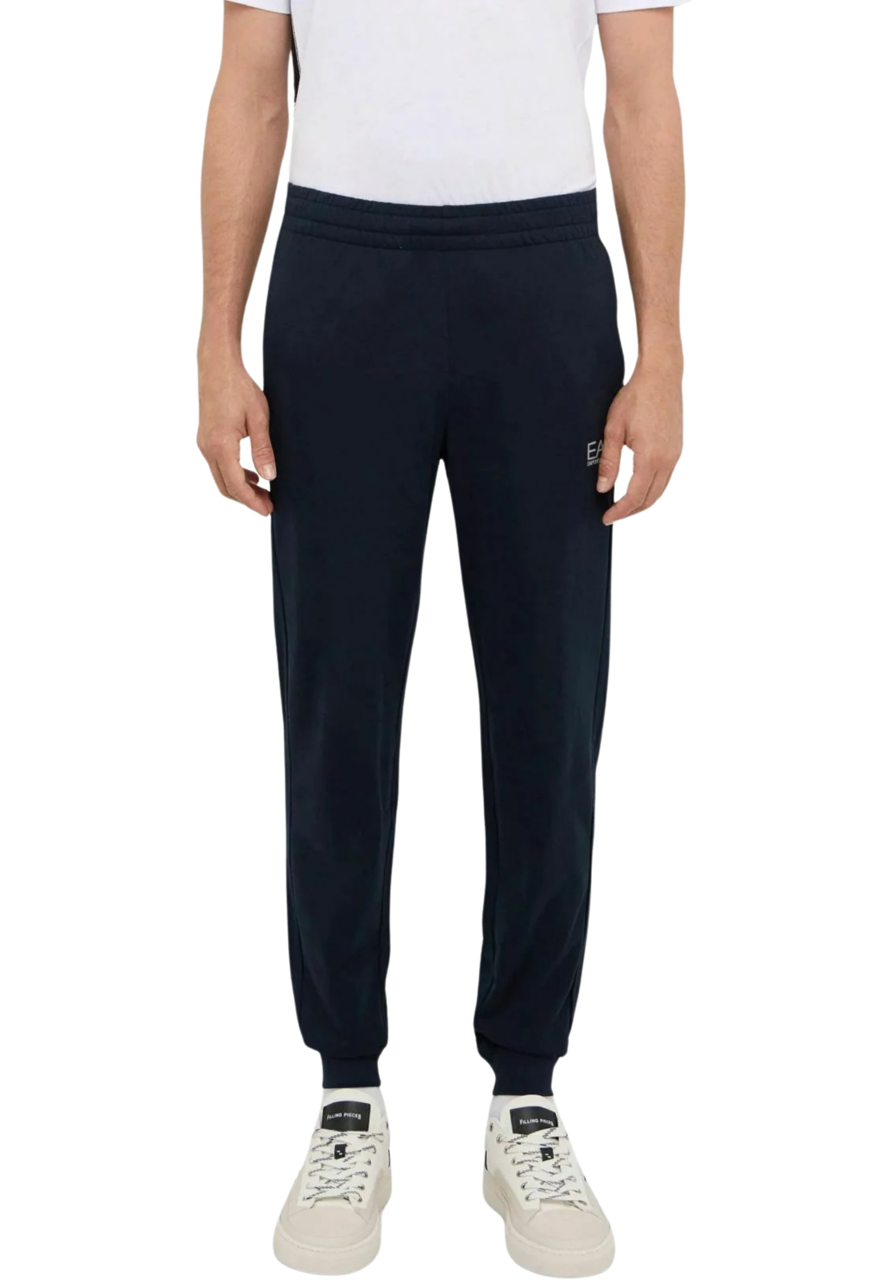 PANTALONI JOGGERS LOGATI EA7 UOMO BLU