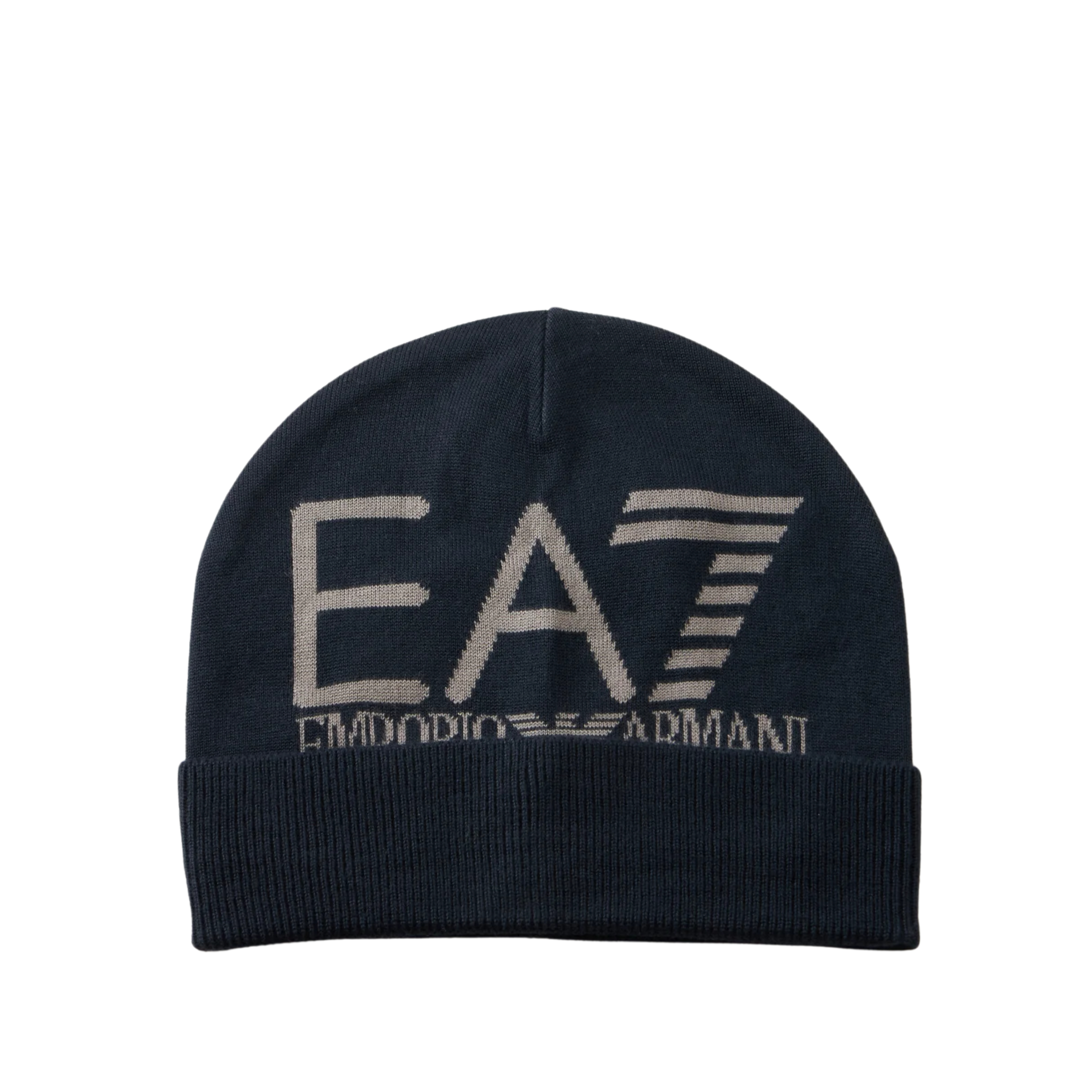 CAPPELLO A COSTE CON LOGO UOMO BLU