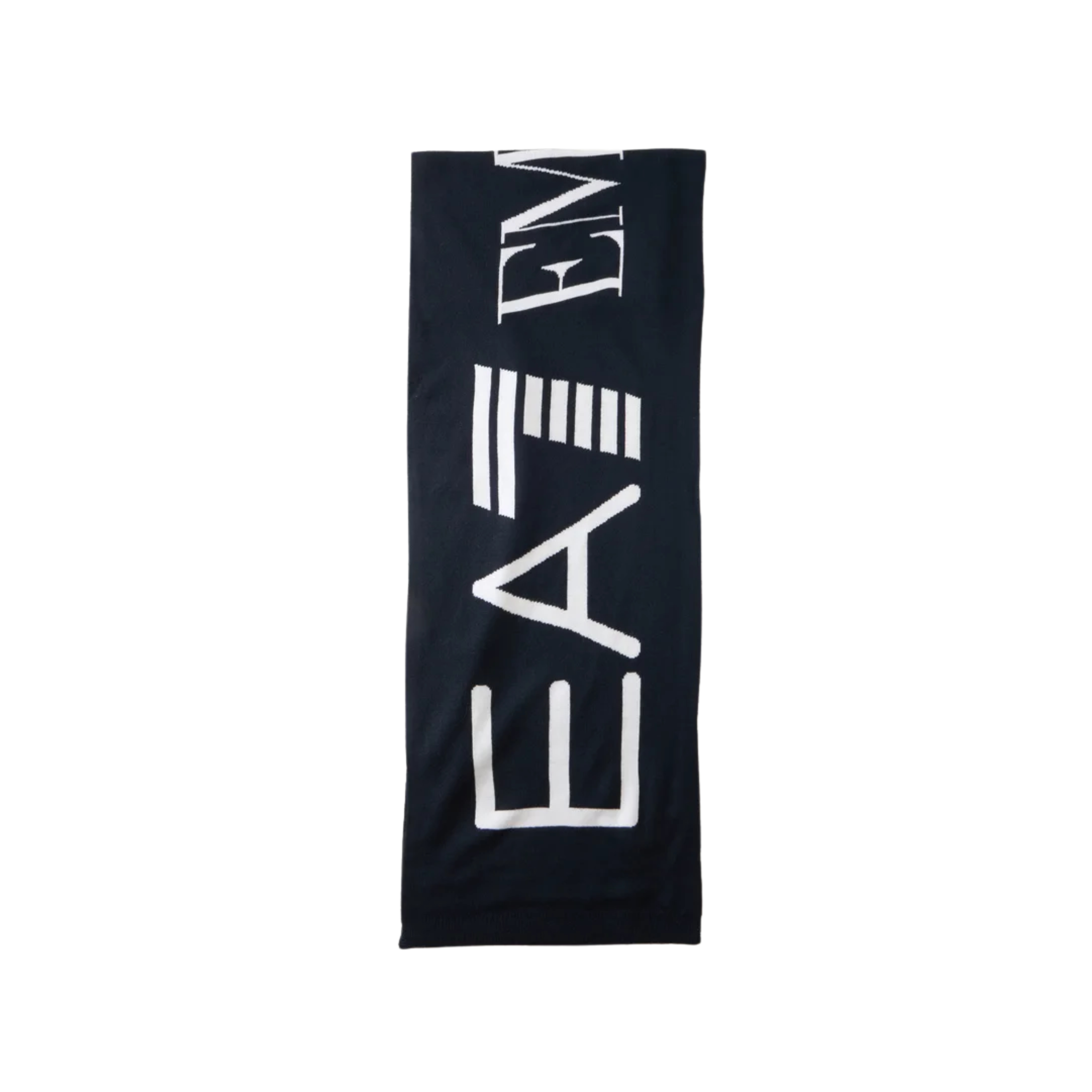 SCIARPA CON MAXI LOGO UOMO BLU