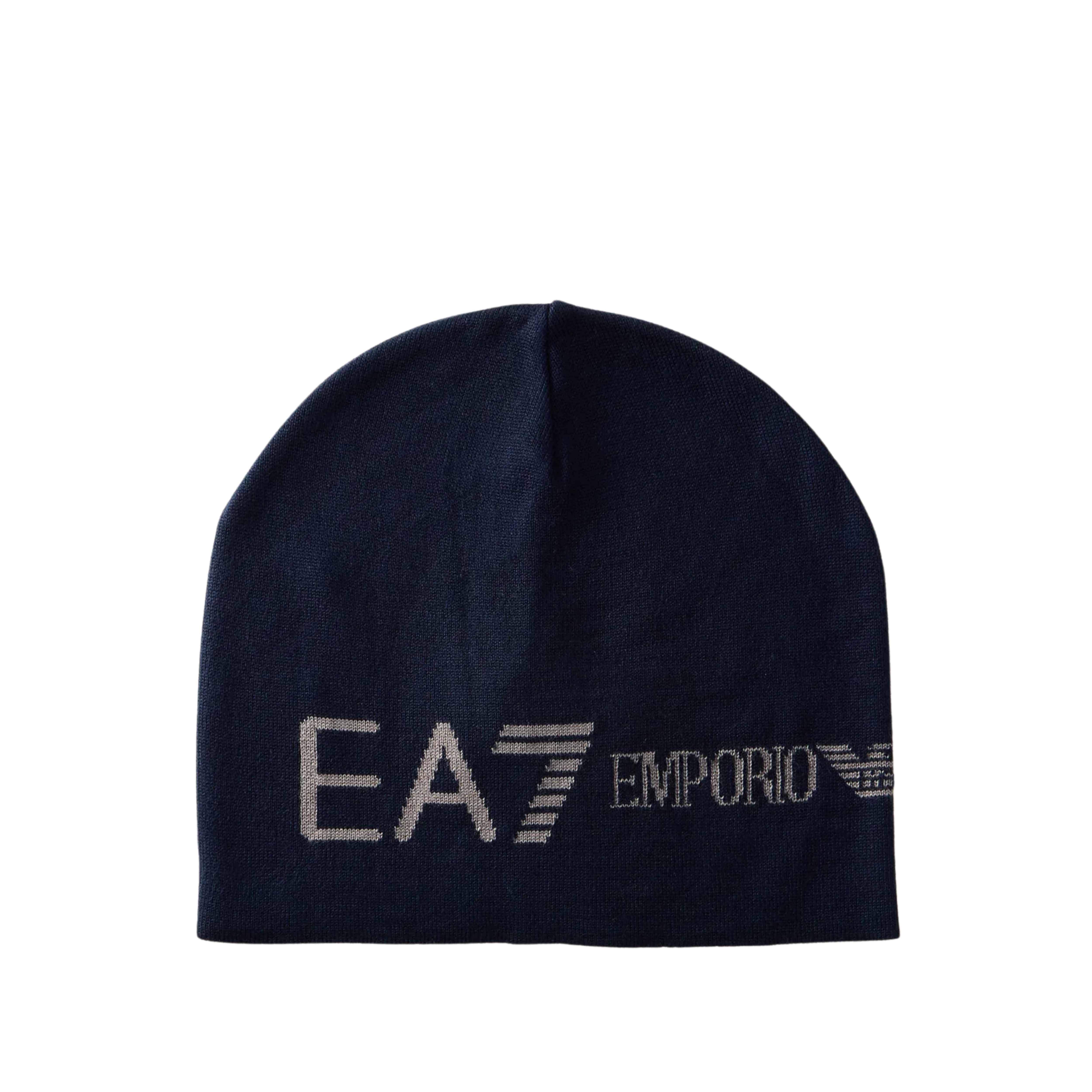 CAPPELLO A CALOTTA IN MAGLIA UOMO BLU