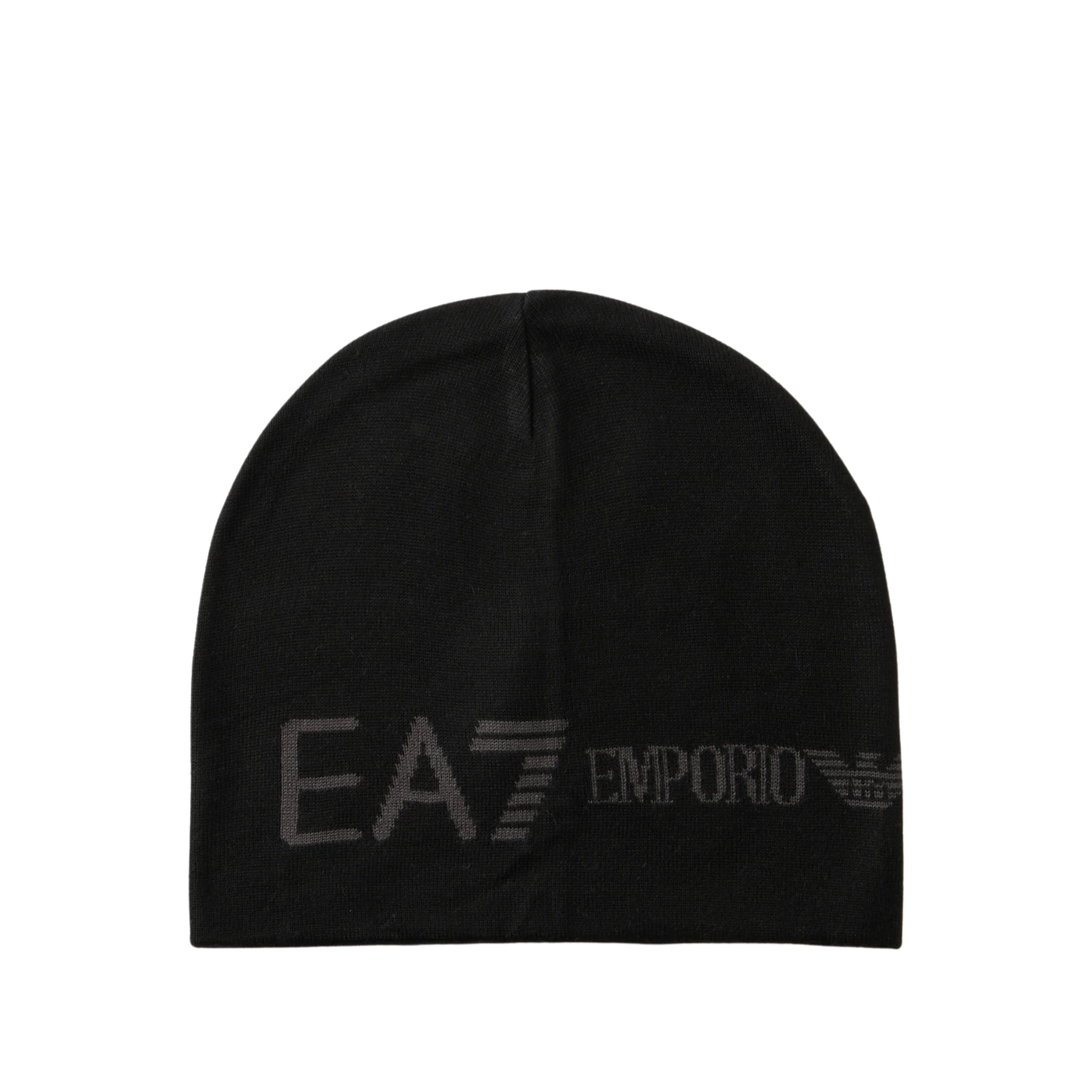CAPPELLO A CALOTTA IN MAGLIA UOMO NERO