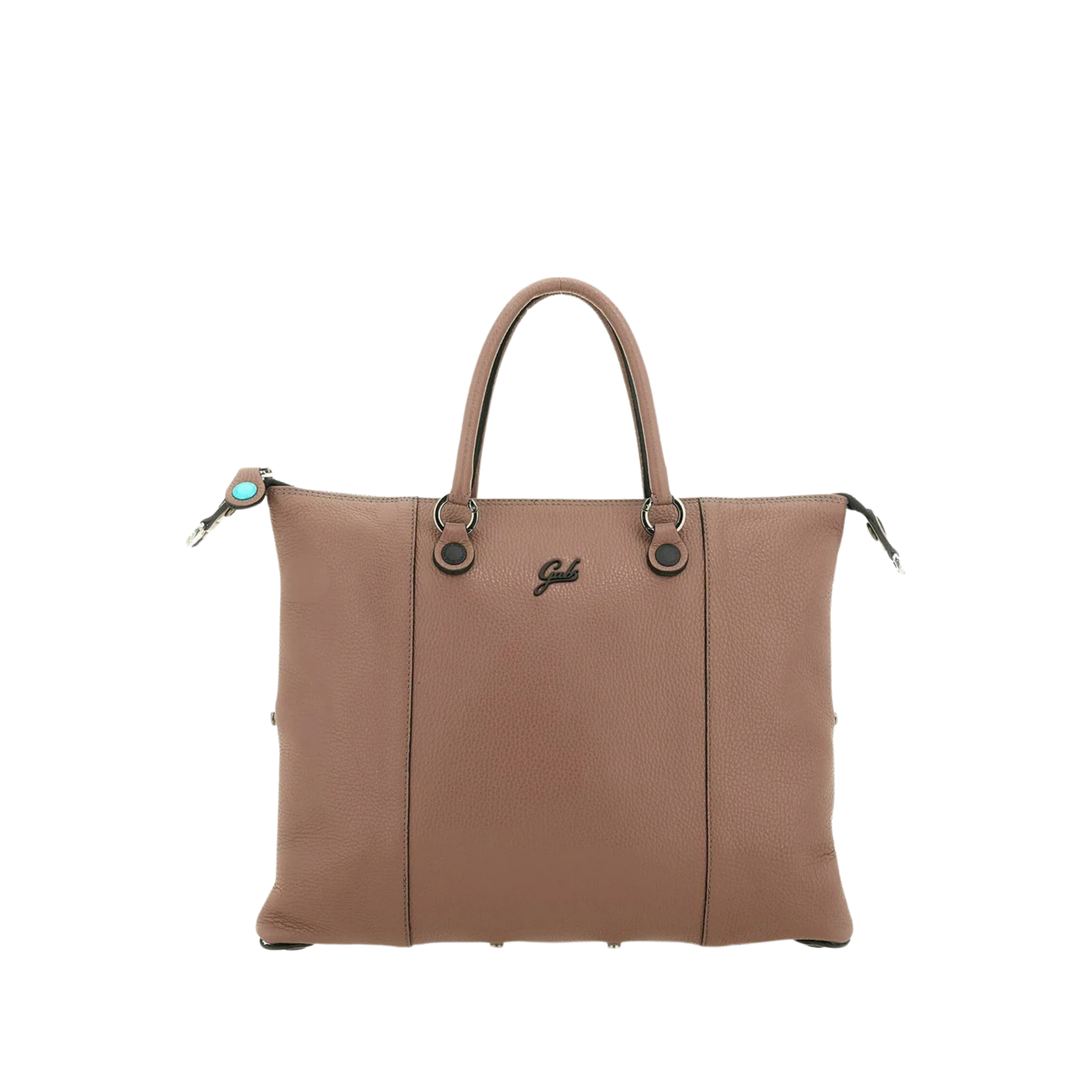 BORSA SHOPPING MULTIFUNZIONE IN PELLE DONNA MARRONE