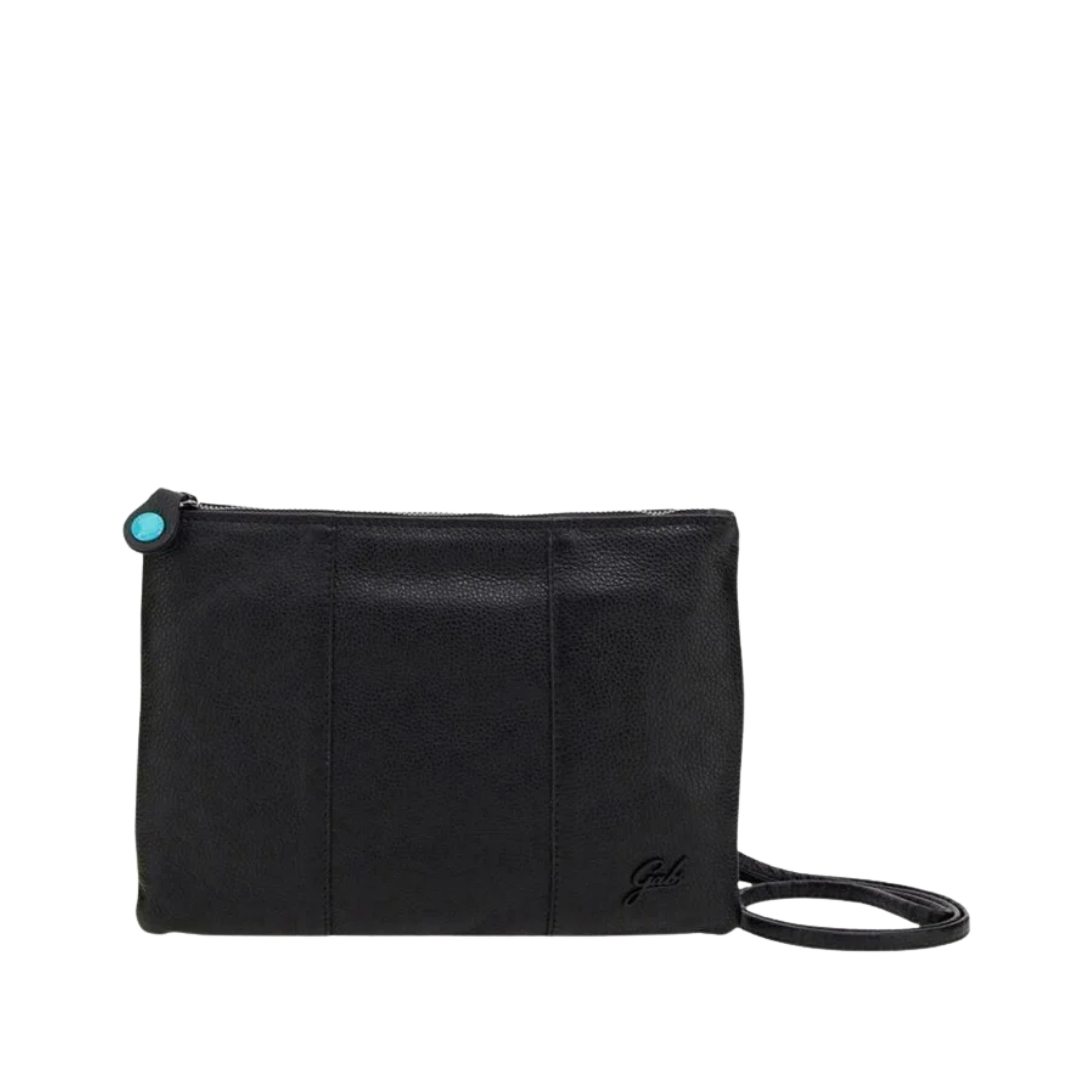 BORSA A TRACOLLA IN PELLE MARTELLATA DONNA NERO