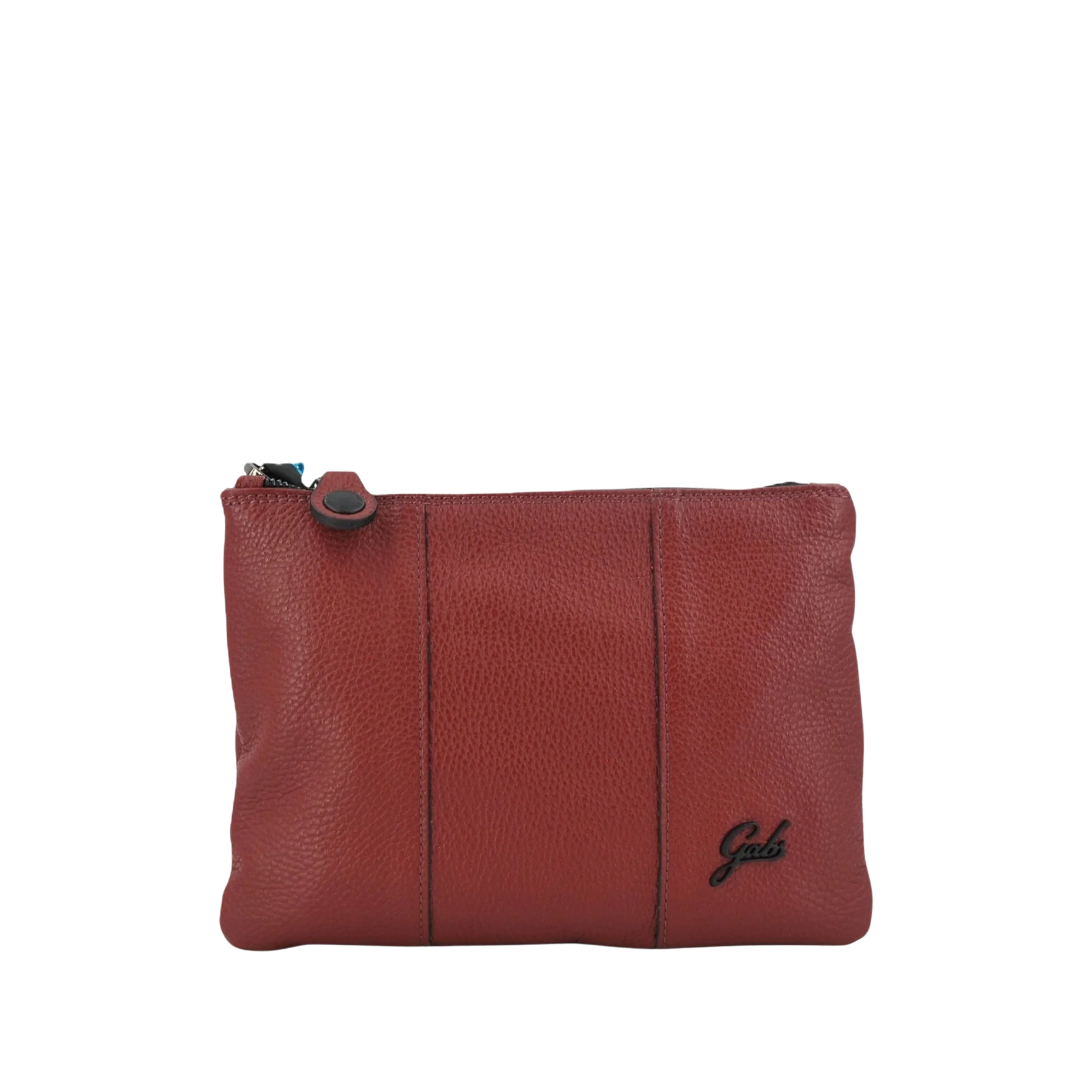 BORSA A TRACOLLA IN PELLE MARTELLATA DONNA BORDEAUX