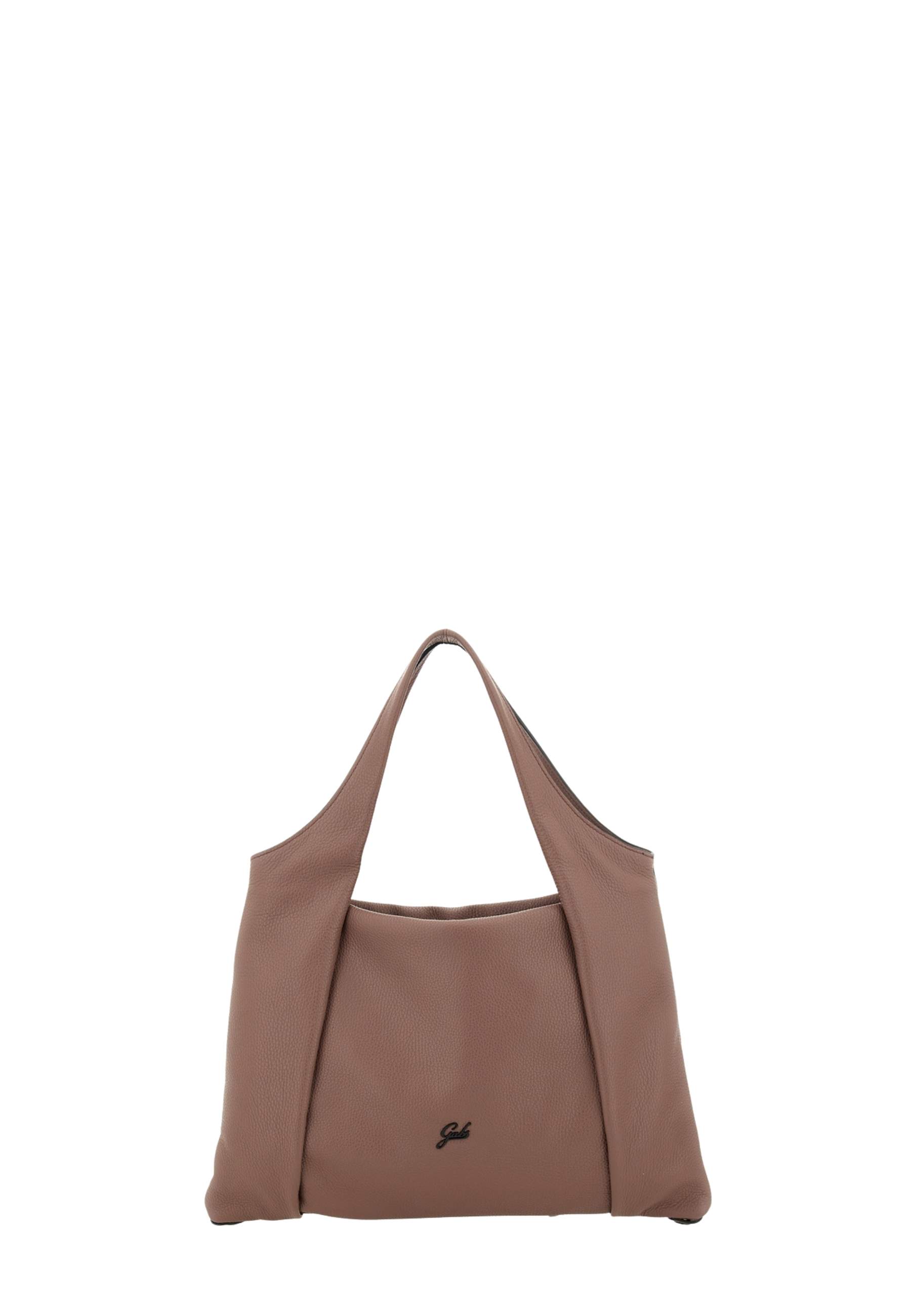 BORSA A SPALLA  E CON DOPPIO MANICO DONNA MARRONE
