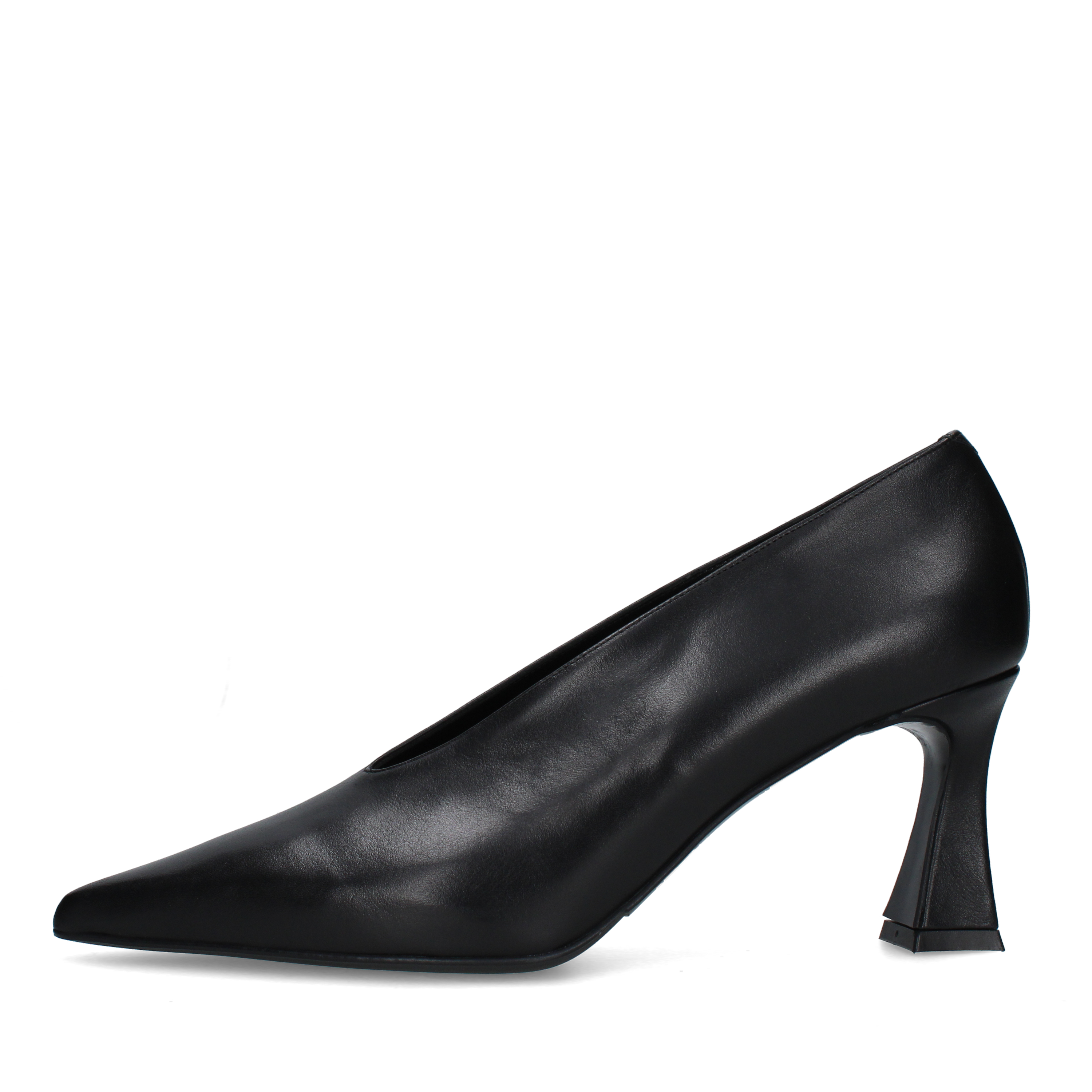 DÉCOLLETÉ SCOLLO PROFONDO TACCO ALTO DONNA NERO