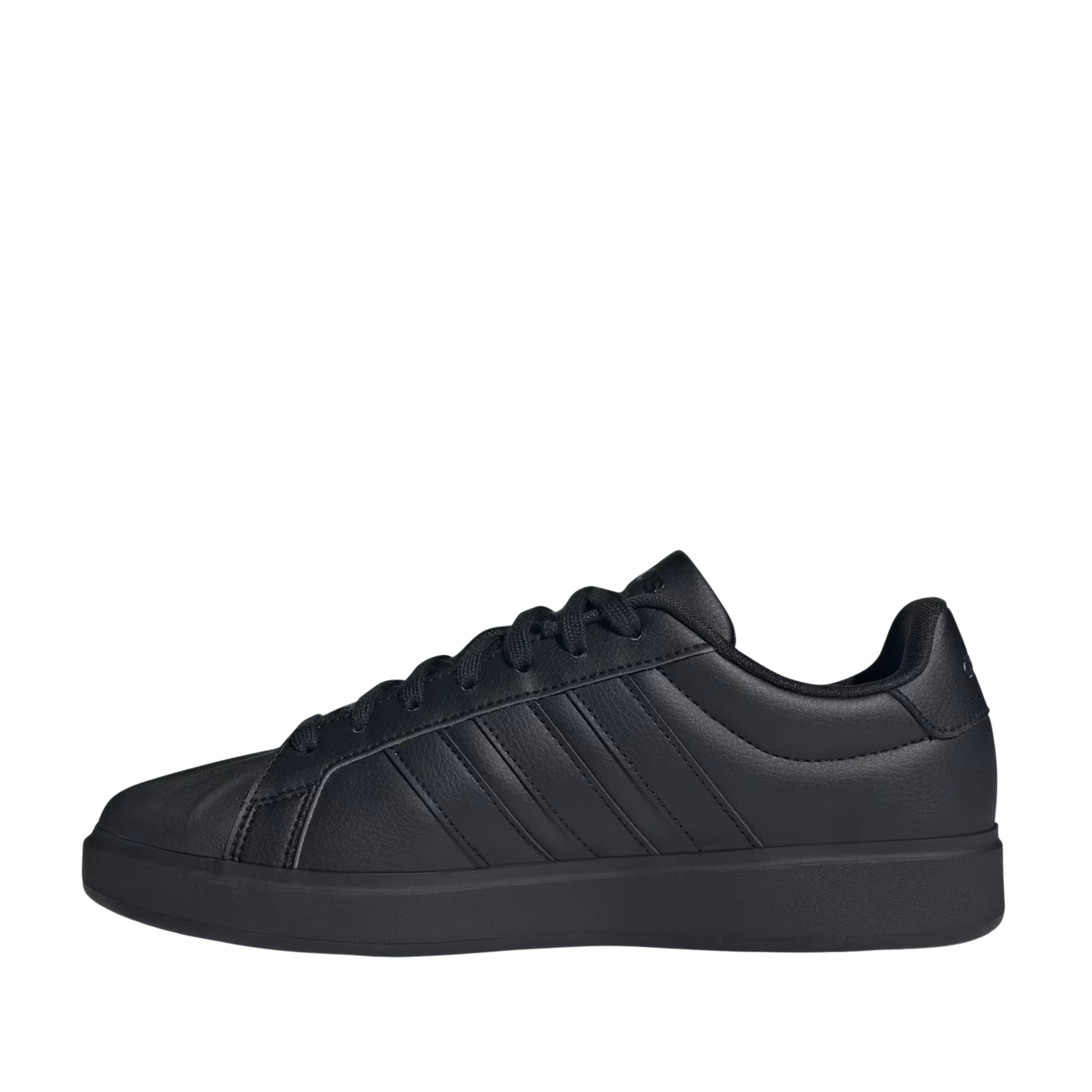 SNEAKERS BASSE CON PUNTA A CONCHIGLIA NERO