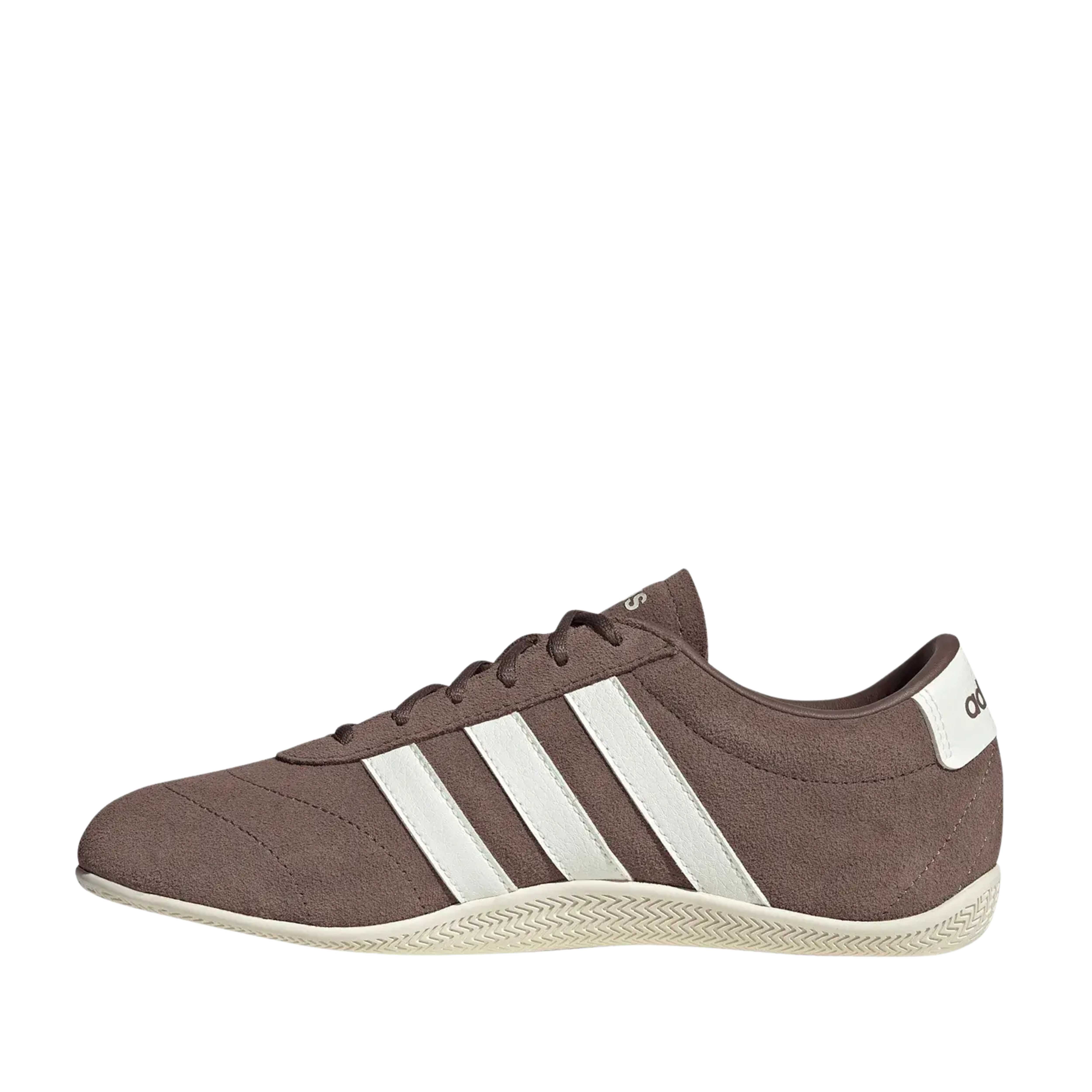 SNEAKERS BASSE IN PELLE DONNA MARRONE