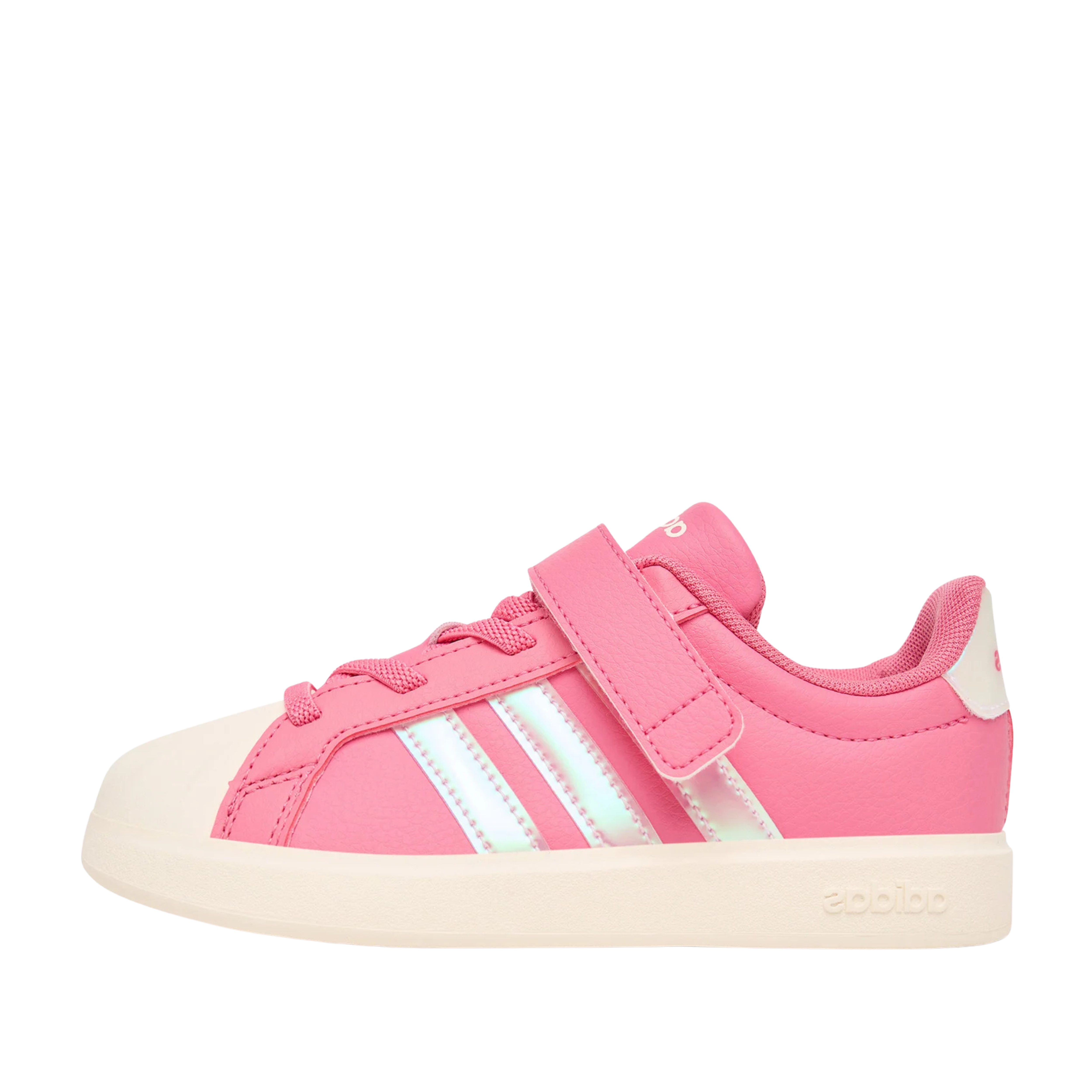 SNEAKERS BASSE PUNTA A CONCHIGLIA BAMBINA ROSA