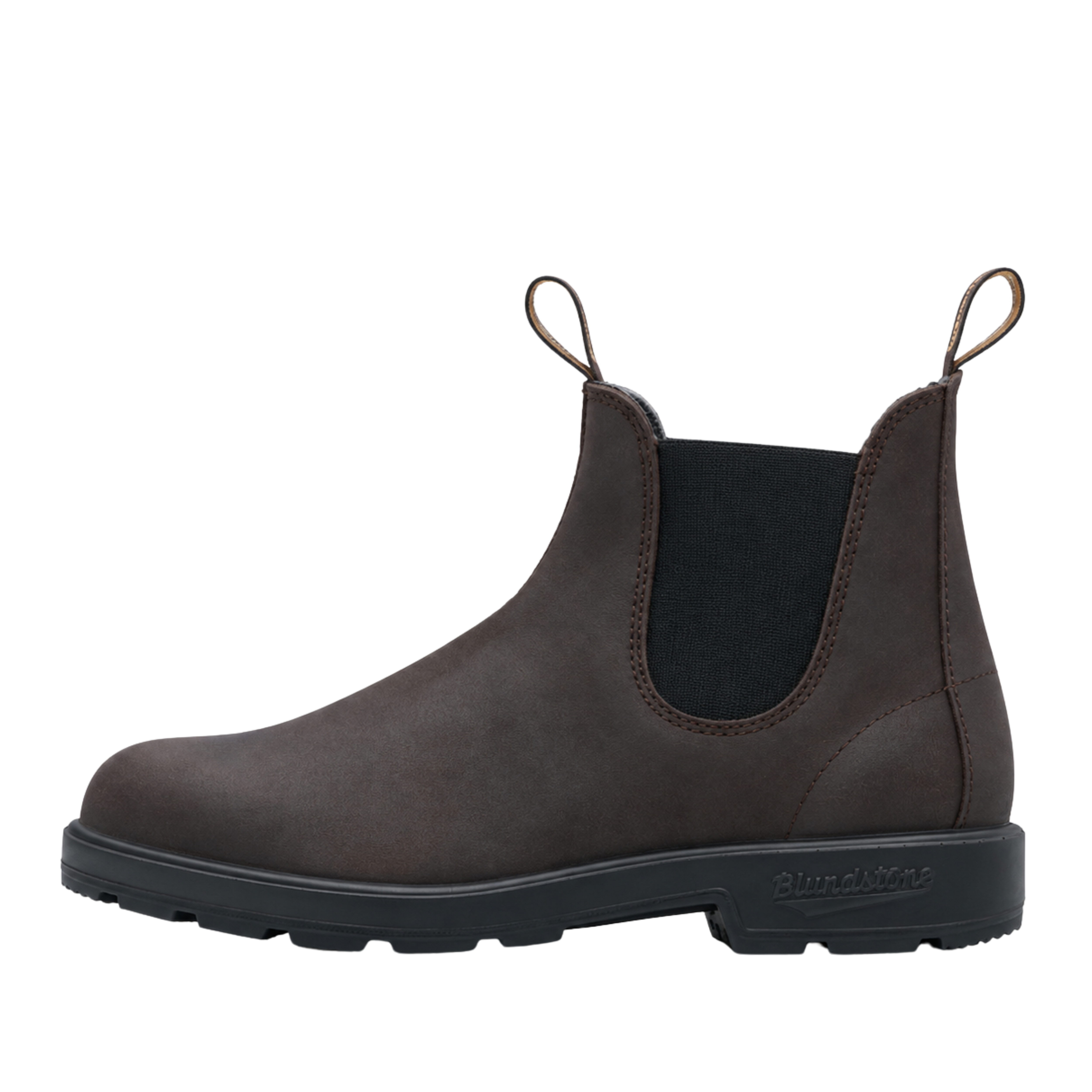 STIVALETTI CHELSEA IN PELLE SCAMOSCIATA CERATA UOMO MARRONE
