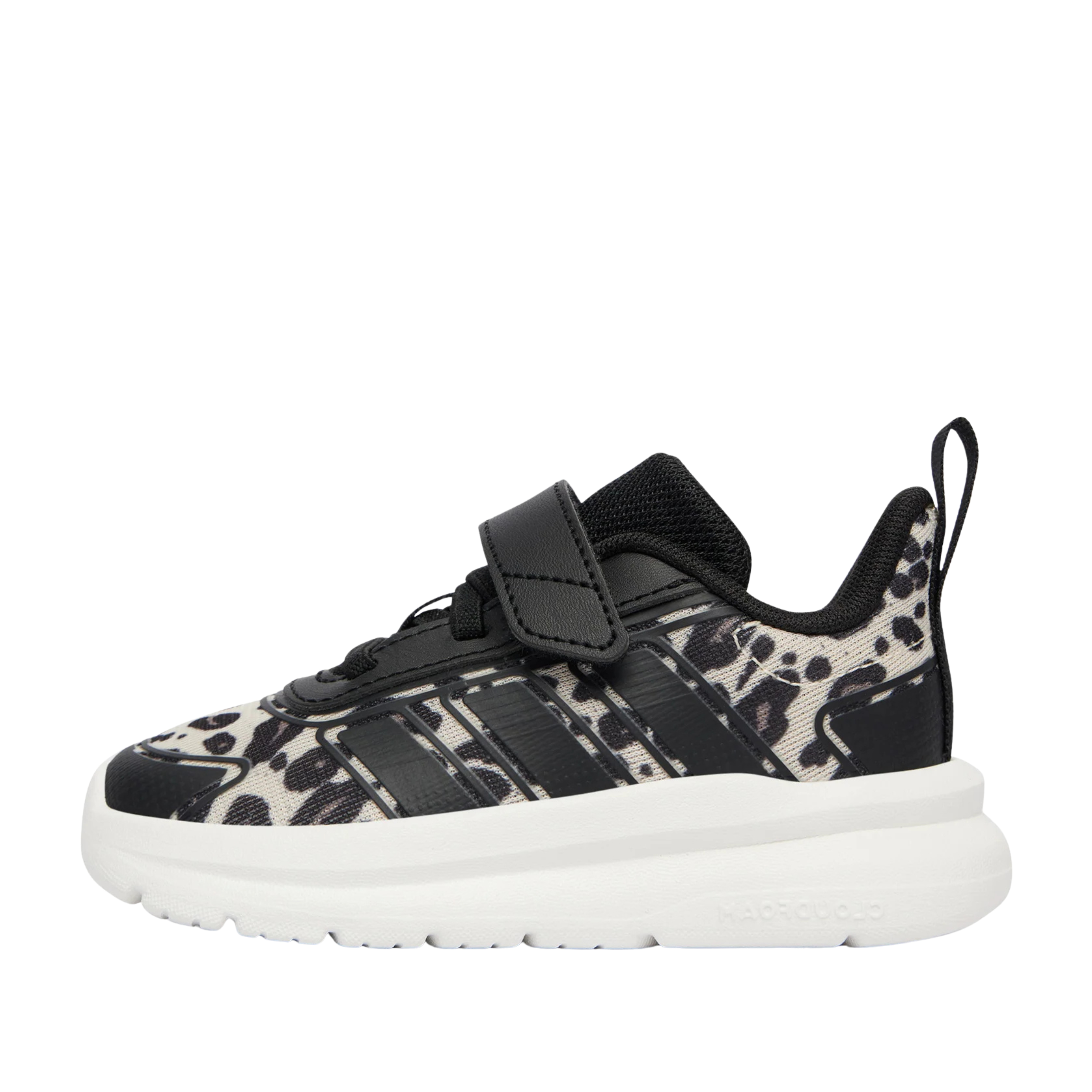 SNEAKERS BASSE MACULATE CON STRAPPO BAMBINA BEIGE