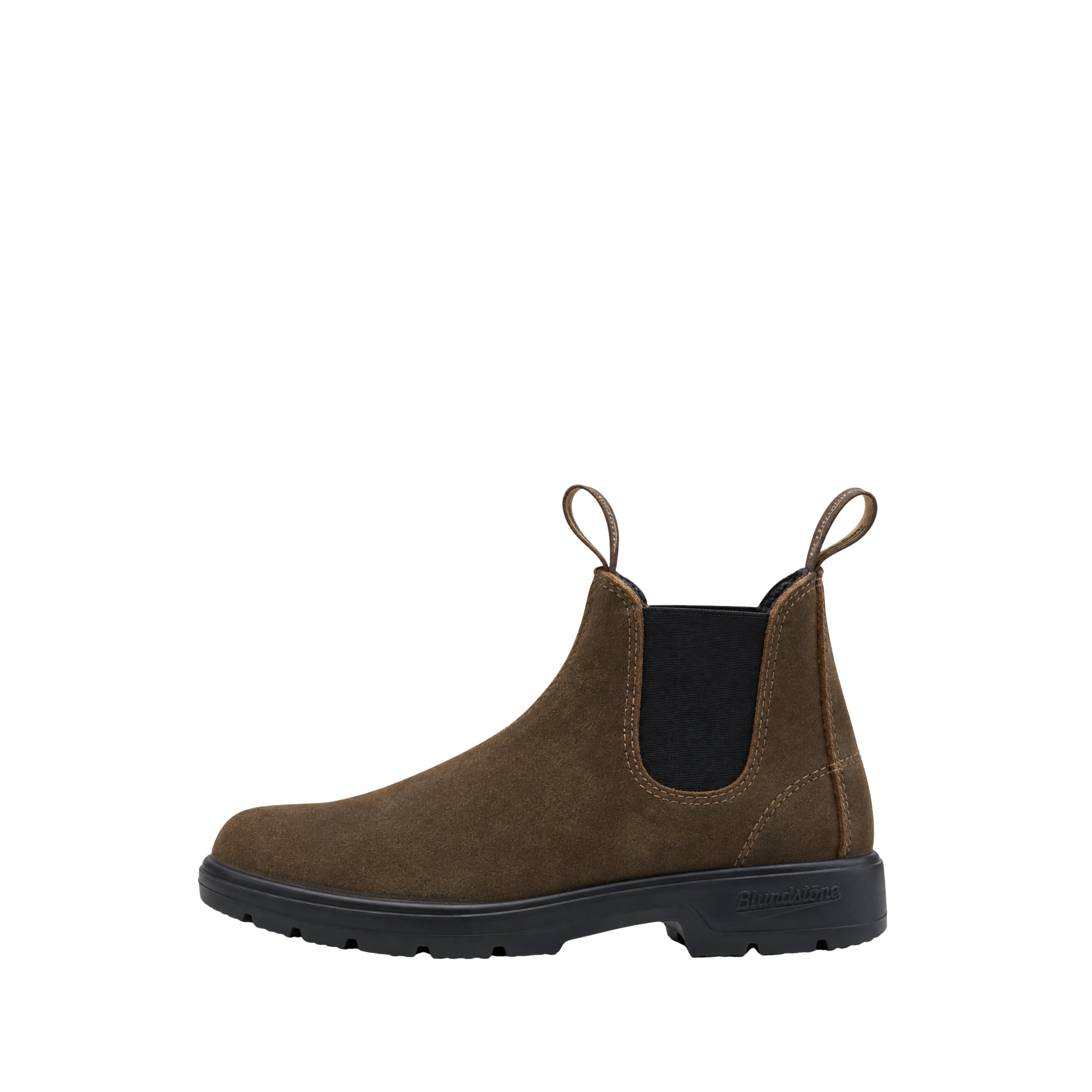 STIVALETTI CHELSEA IN PELLE SCAMOSCIATA CERATA UNISEX BAMBINO MARRONE