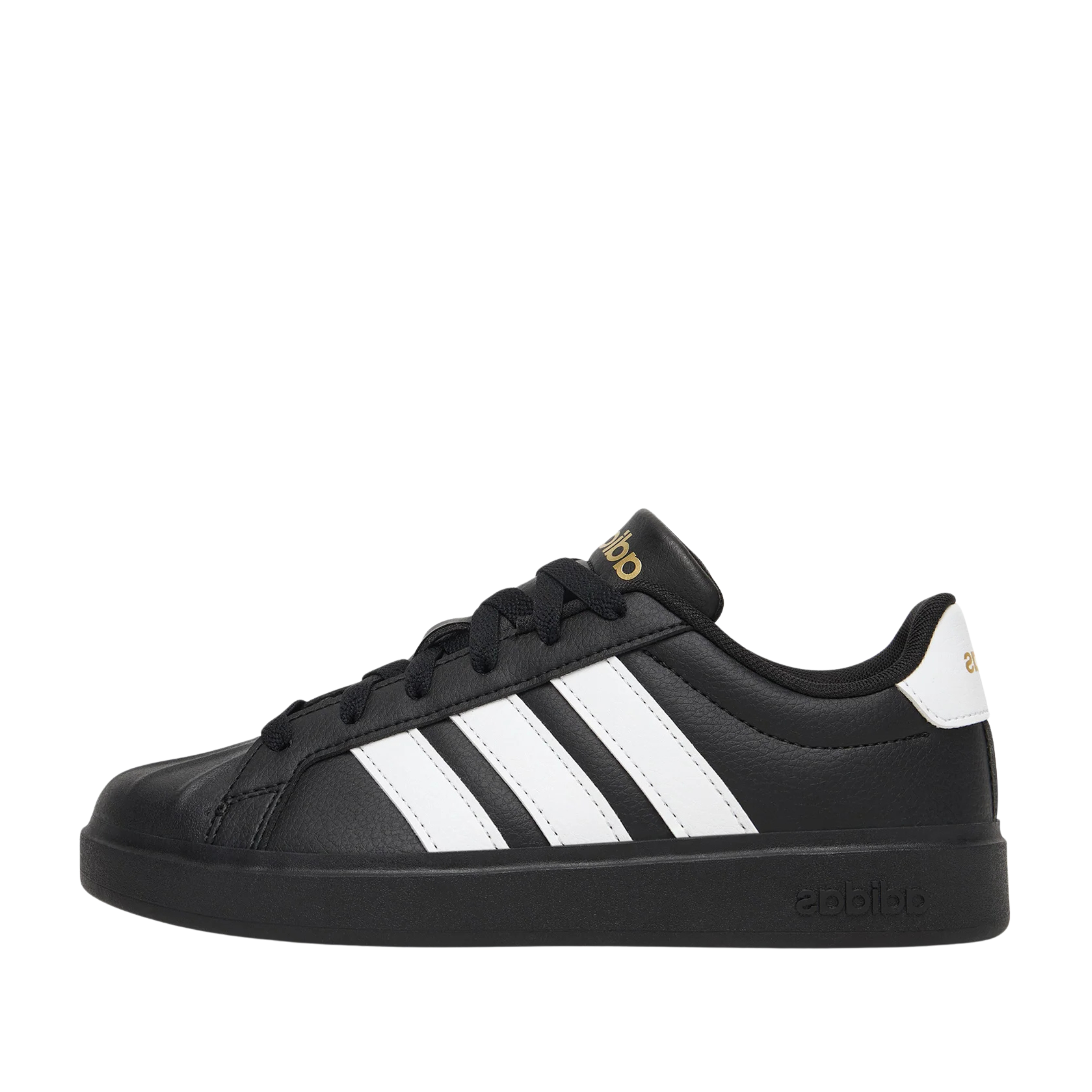 SNEAKERS BASSE STILE SUPERSTAR UNISEX BAMBINO NERO