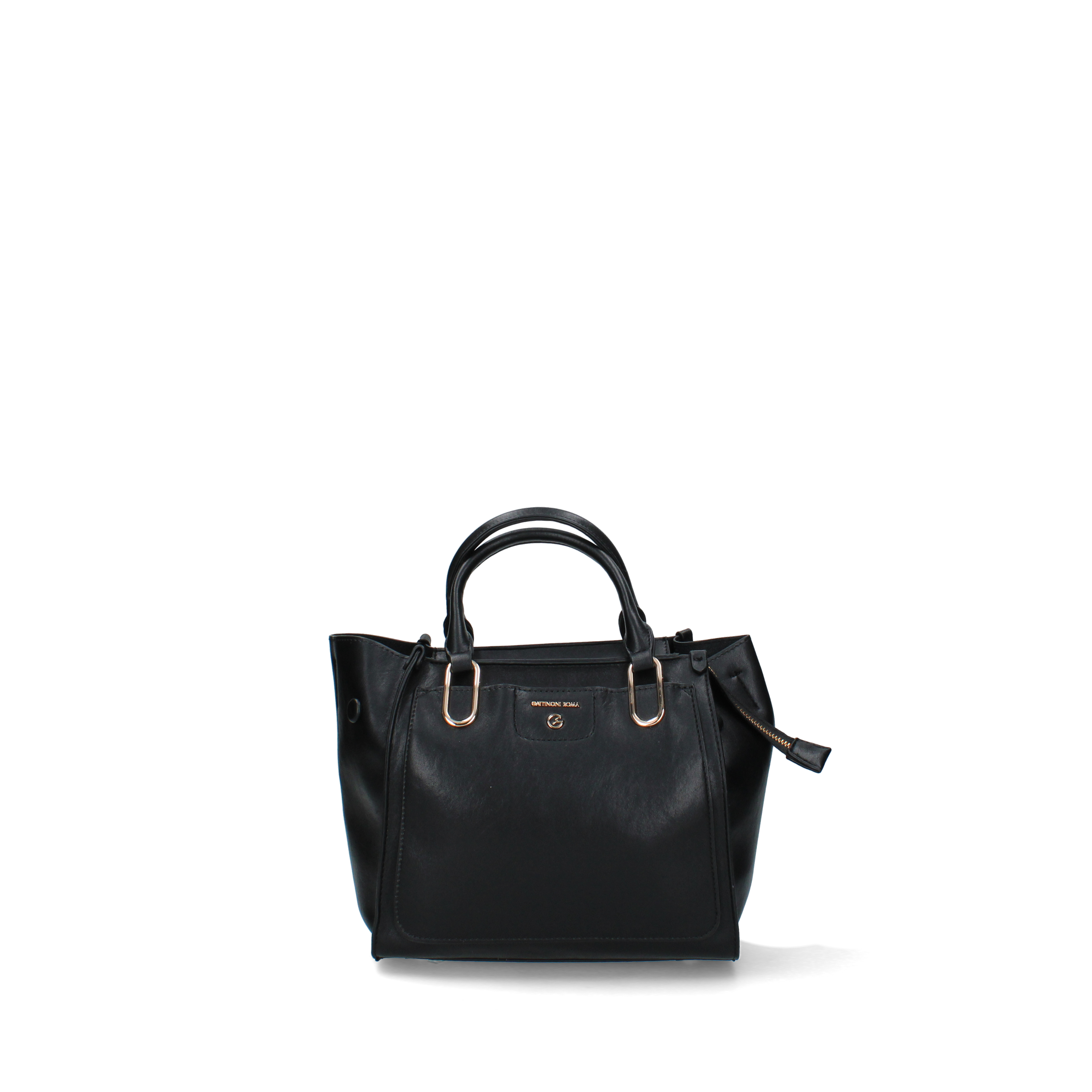 BORSA SHOPPING CON TRACOLLA REMOVIBILE DONNA NERO