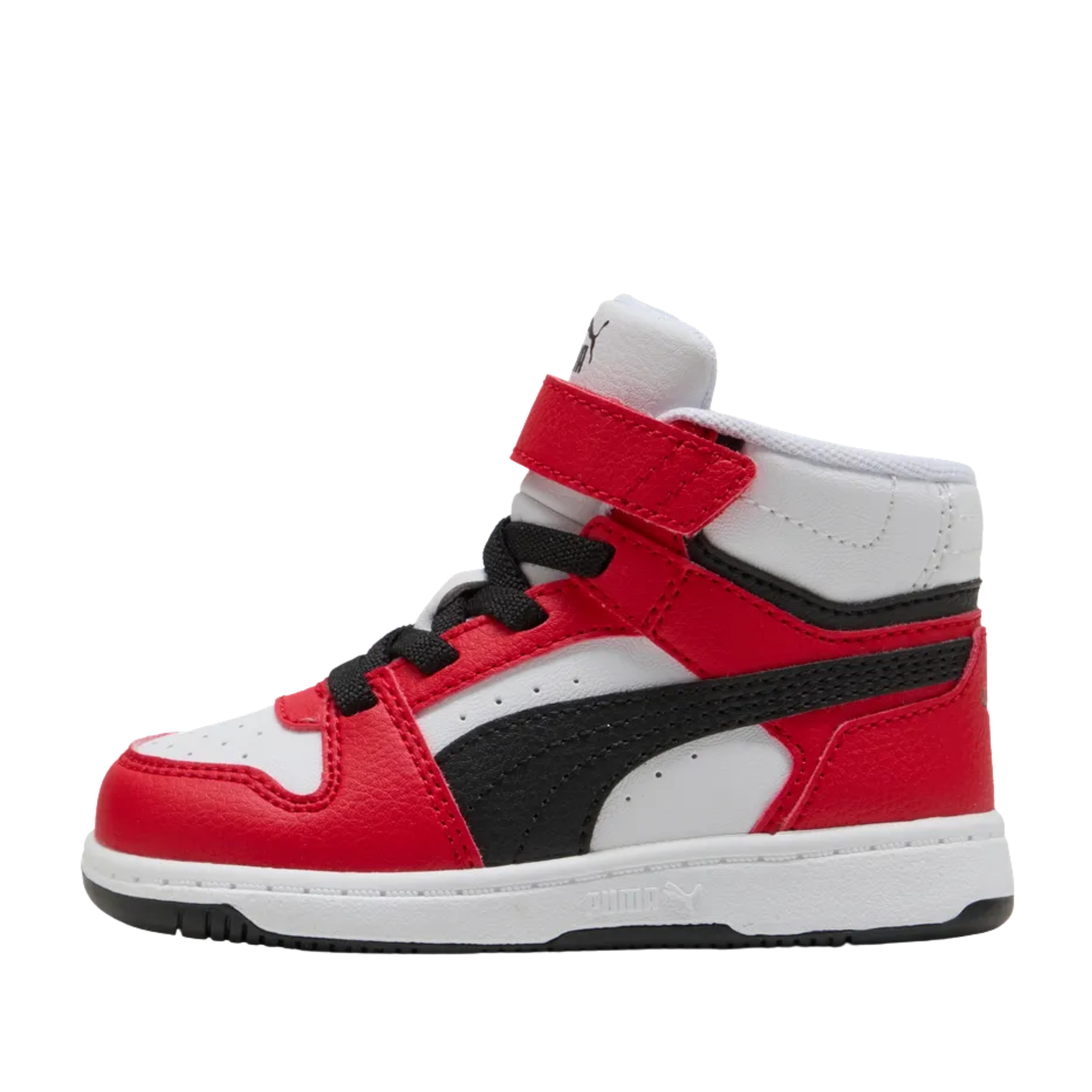 SNEAKERS ALTE PRIMI PASSI CON STRAPPO BAMBINO ROSSO