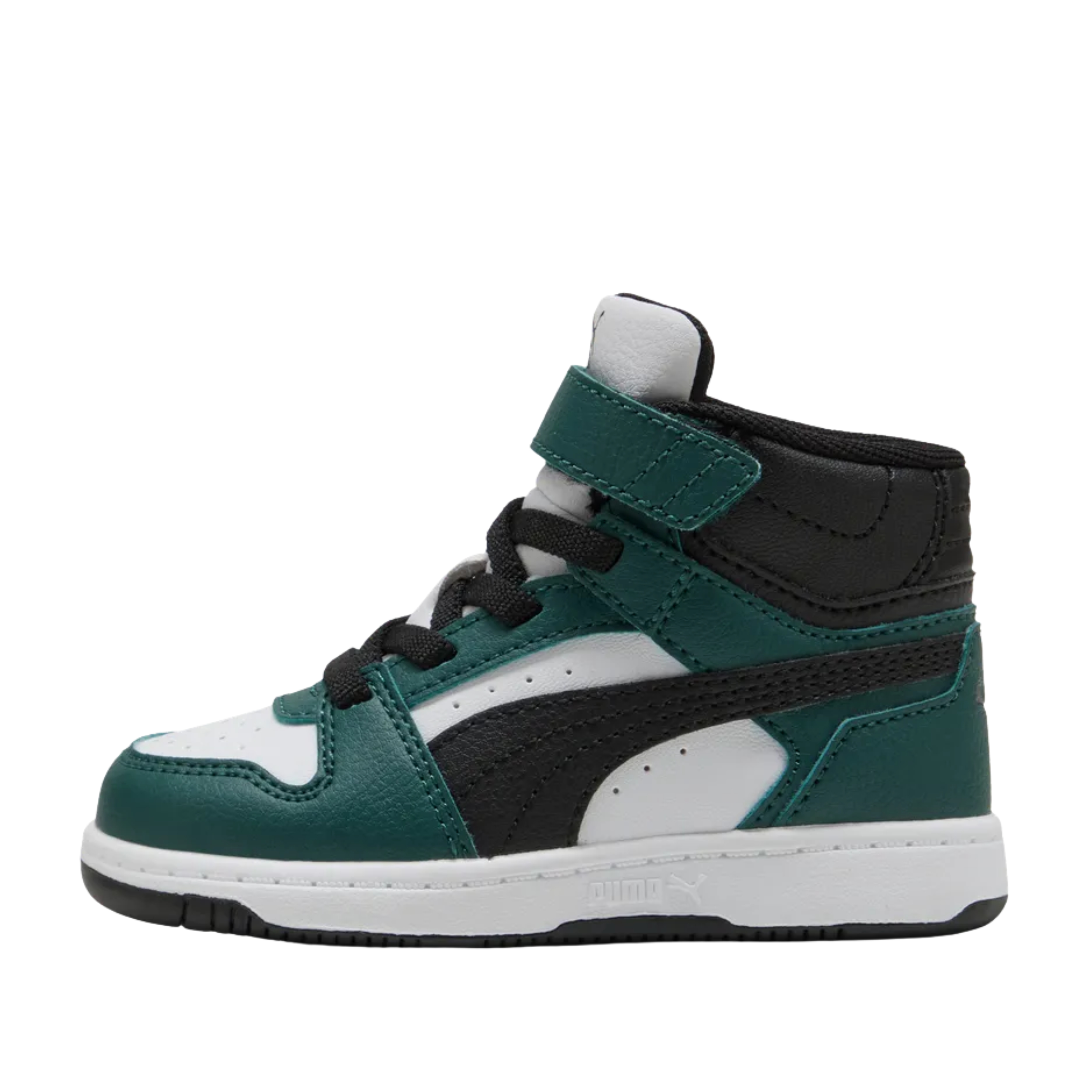 SNEAKERS ALTE PRIMI PASSI CON STRAPPO BAMBINO VERDE
