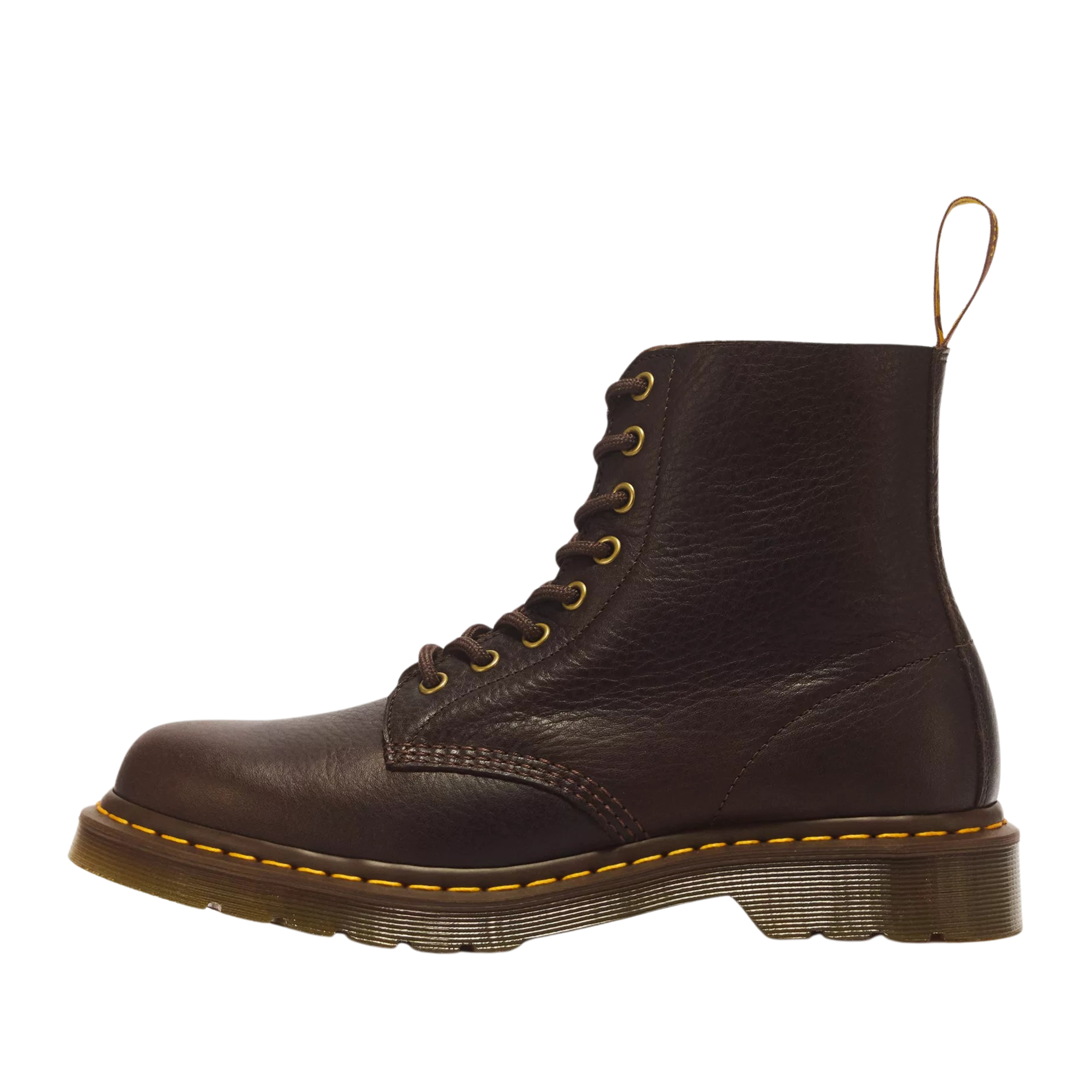 ANFIBI IN PELLE AMBASSADOR CON CUCITURE A CONTRASTO UNISEX ADULTO MARRONE