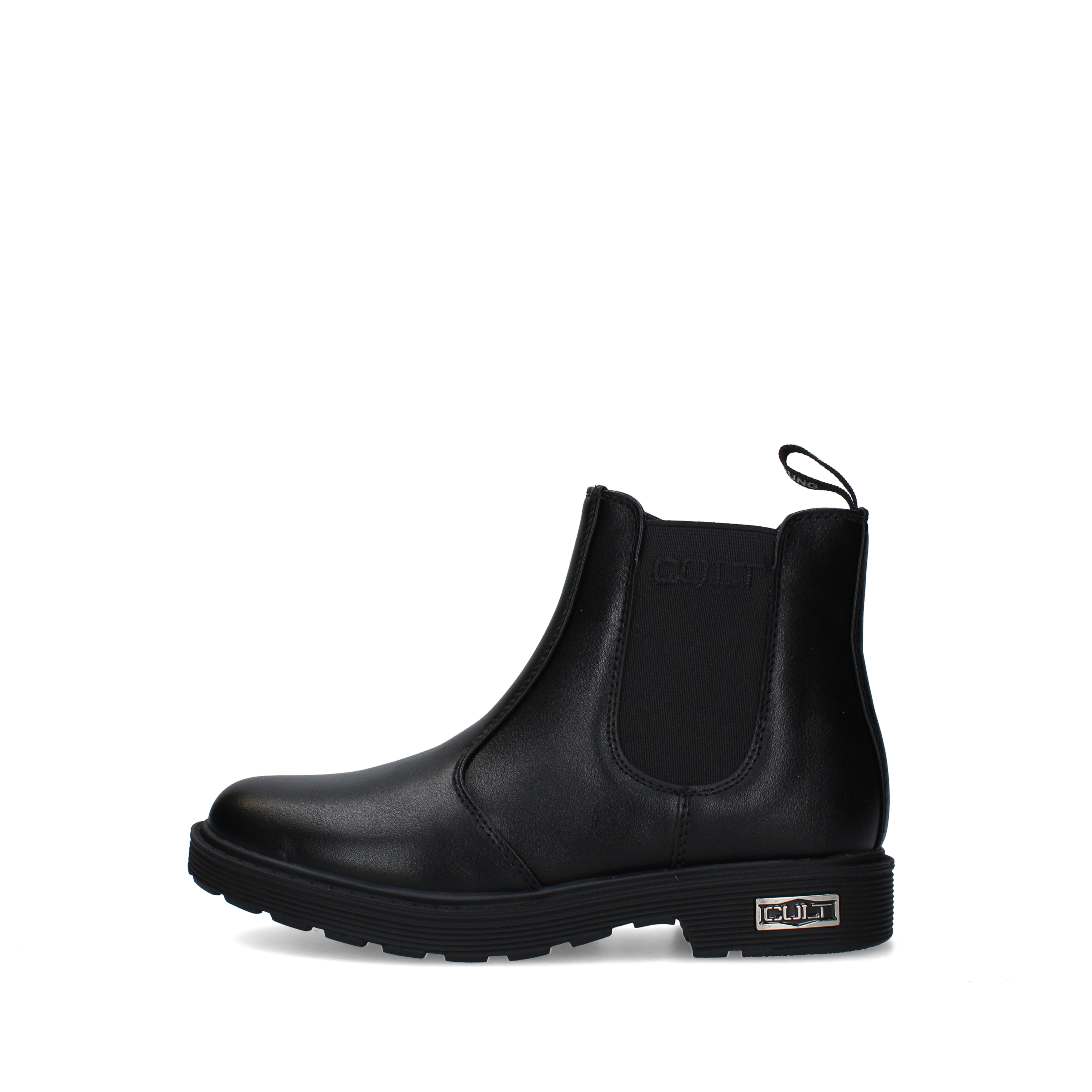 STIVALETTI CHELSEA CON ELASTICO LATERALE BAMBINA NERO