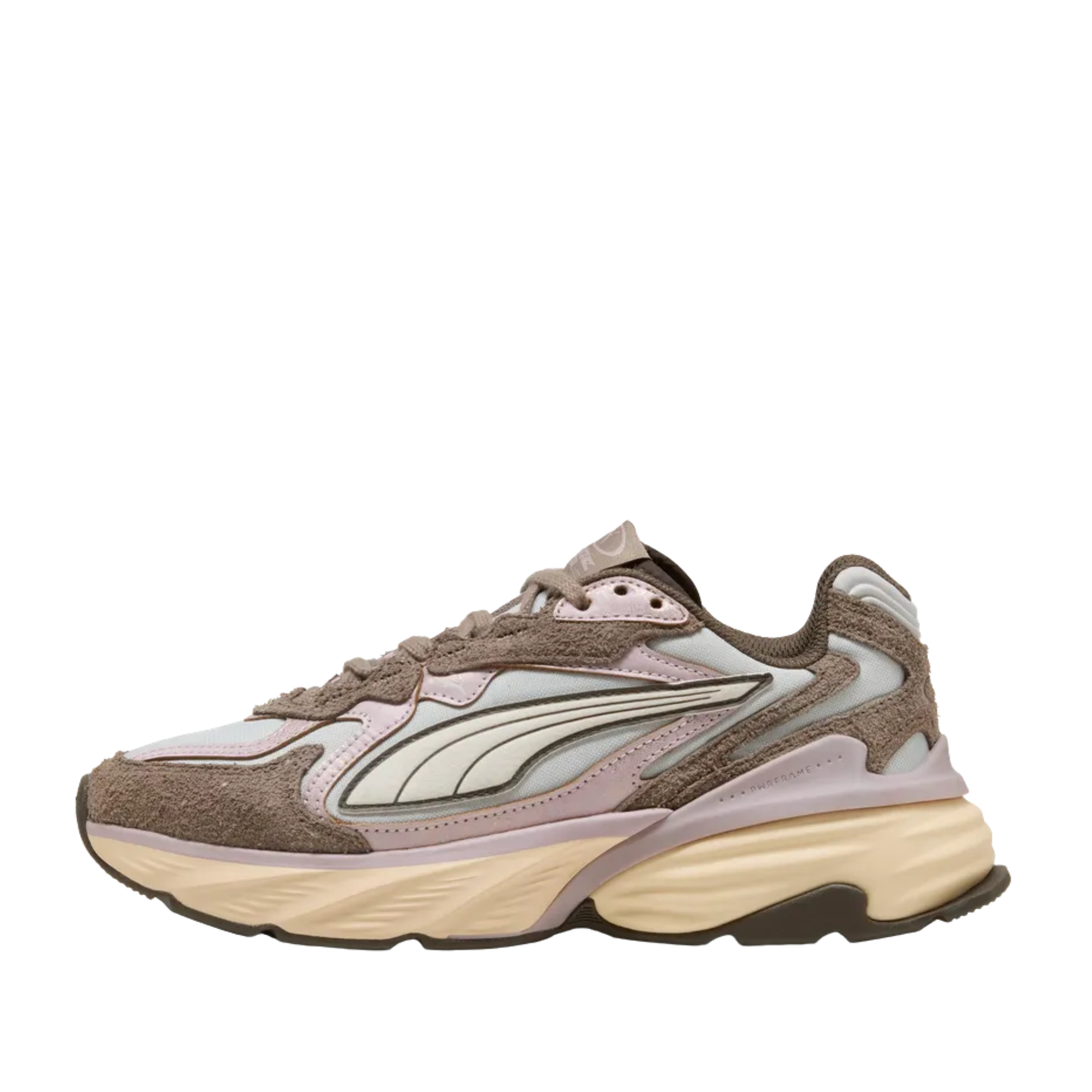 SNEAKERS PLATFORM STREETWEAR TECNICO DONNA GRIGIO