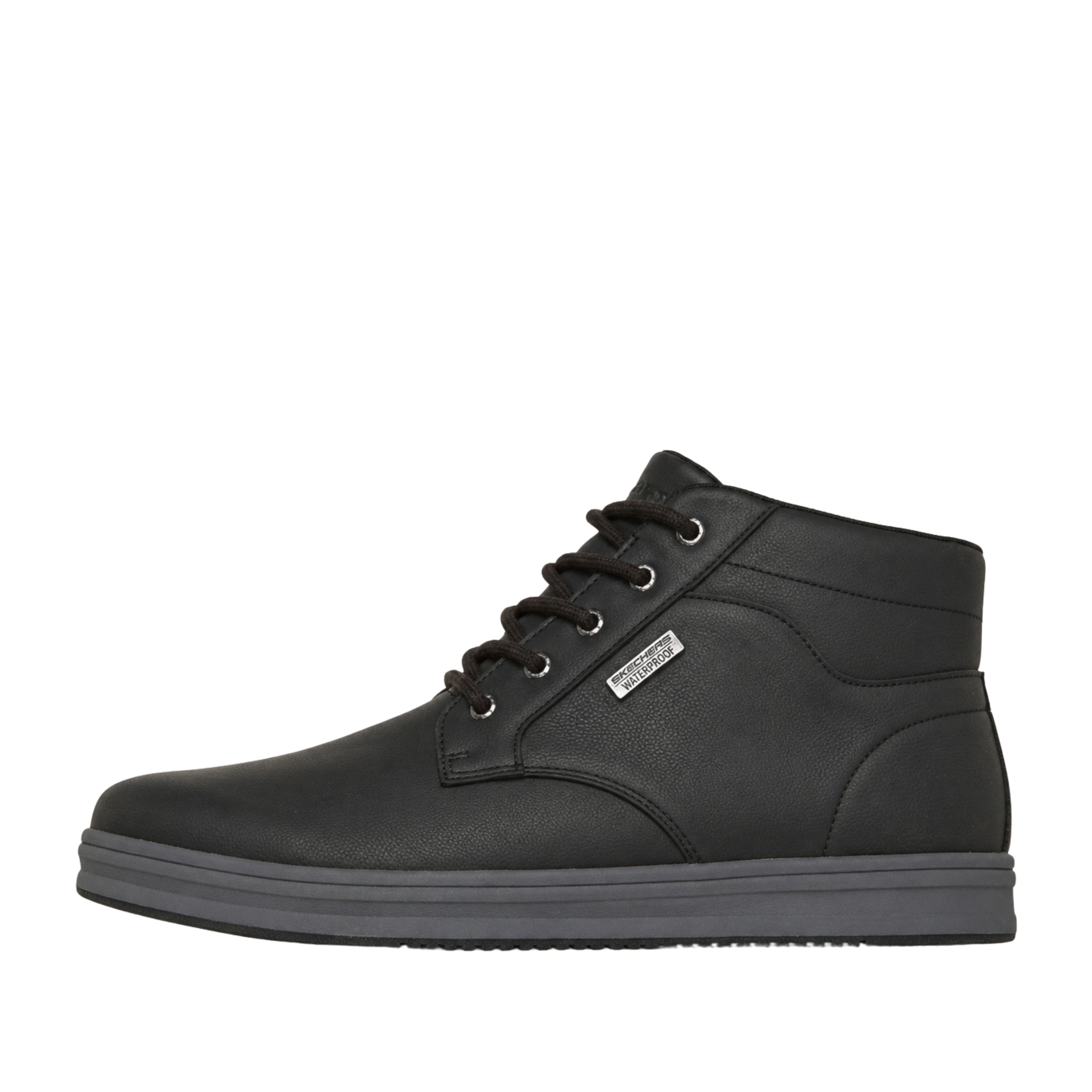 SNEAKERS ALTE 211461 IMPERMEABILI UOMO NERO