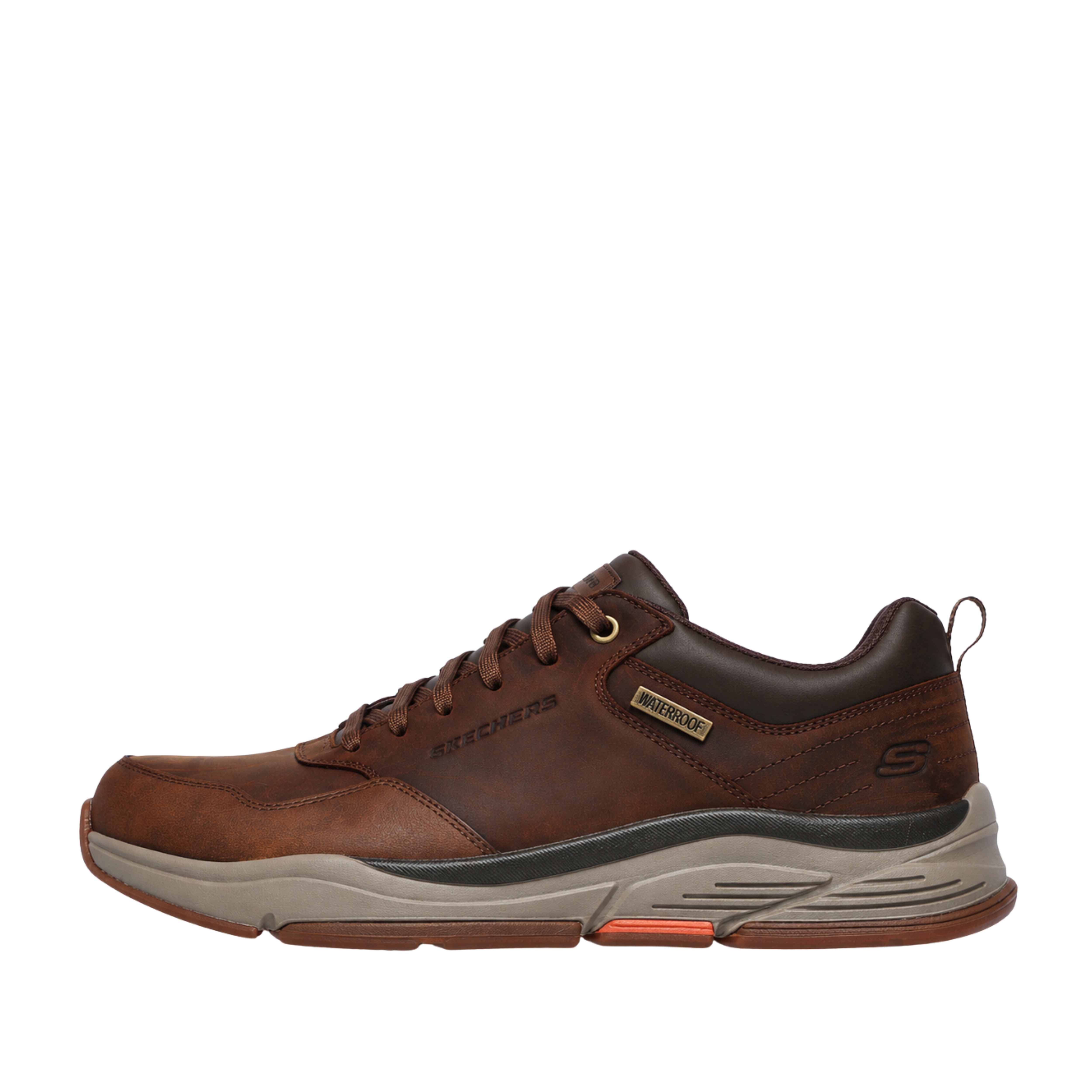 SNEAKERS BASSE 210021 IMPERMEABILE UOMO MARRONE