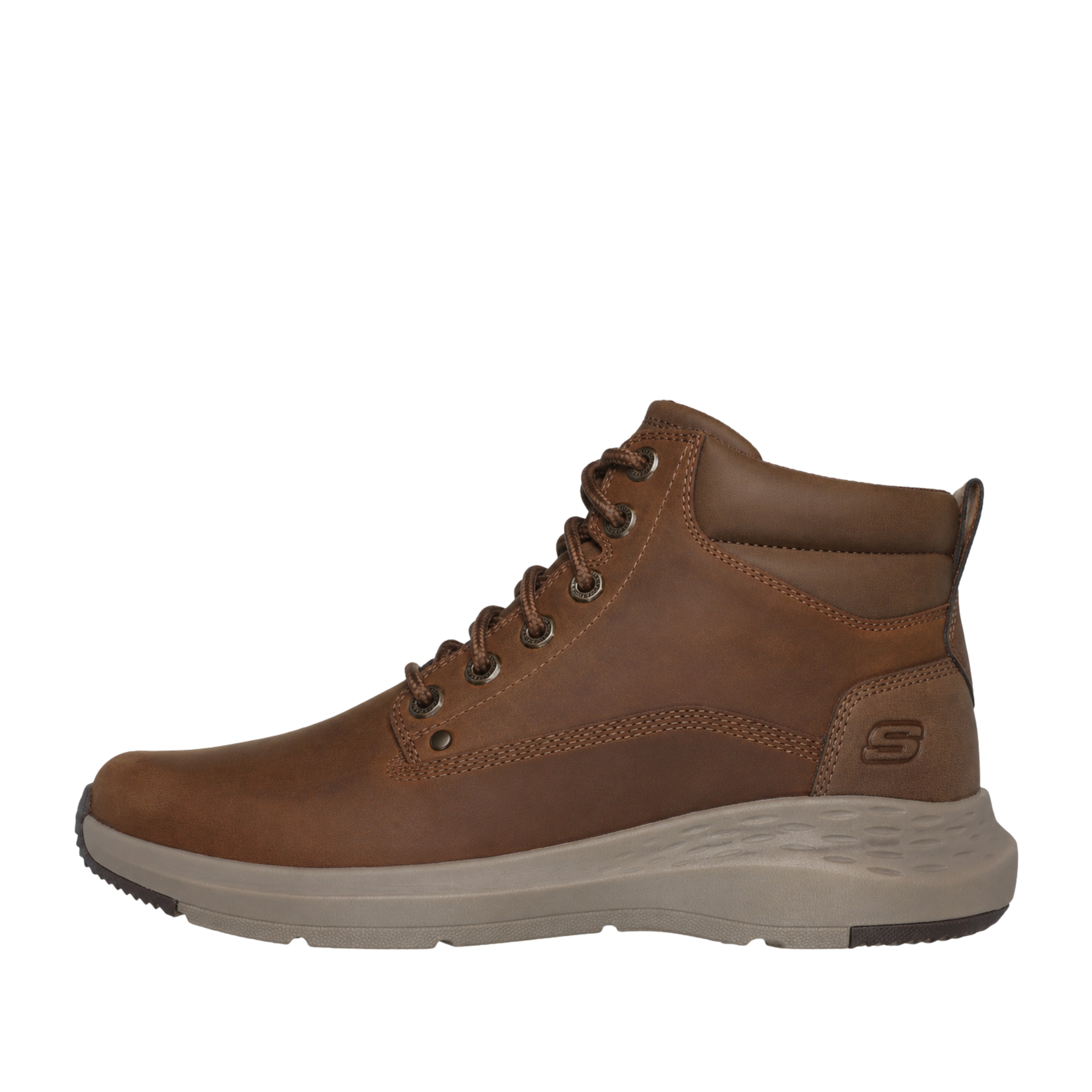 SNEAKERS ALTE 205175 IMPERMEABILE UOMO MARRONE