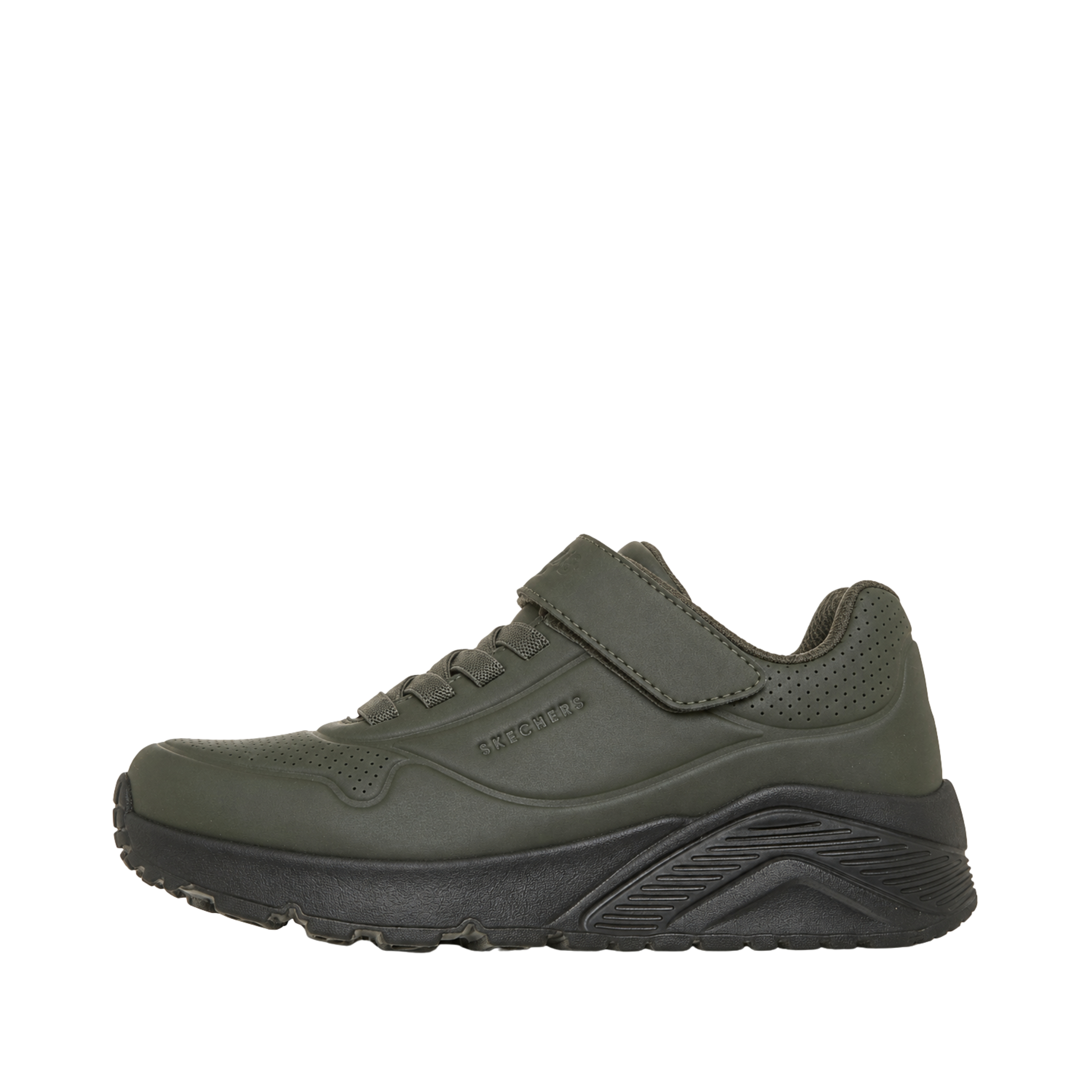 SNEAKERS PLATFORM 403695L A STRAPPO BAMBINO VERDE