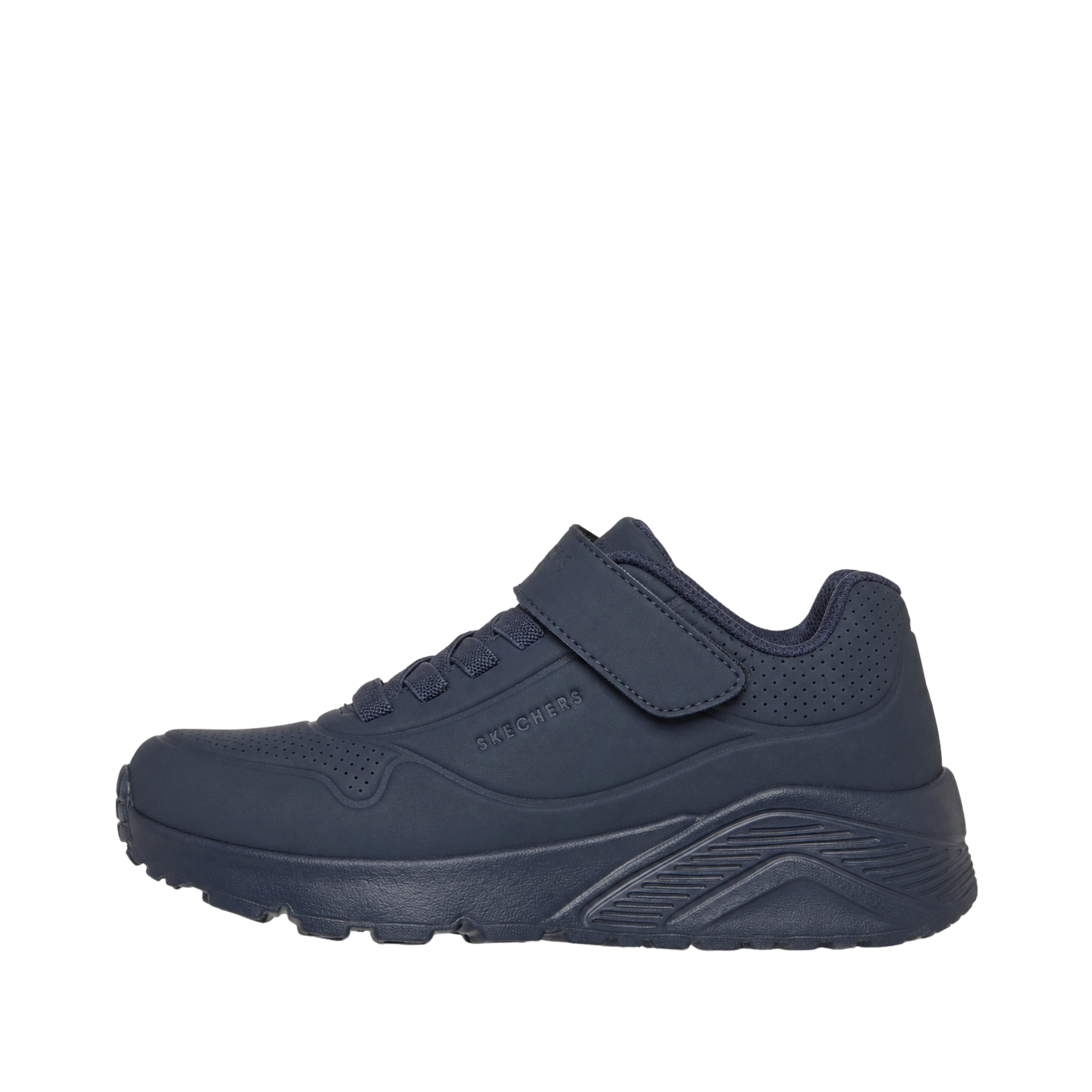 SNEAKERS PLATFORM 403695L A STRAPPO BAMBINO BLU NAVY