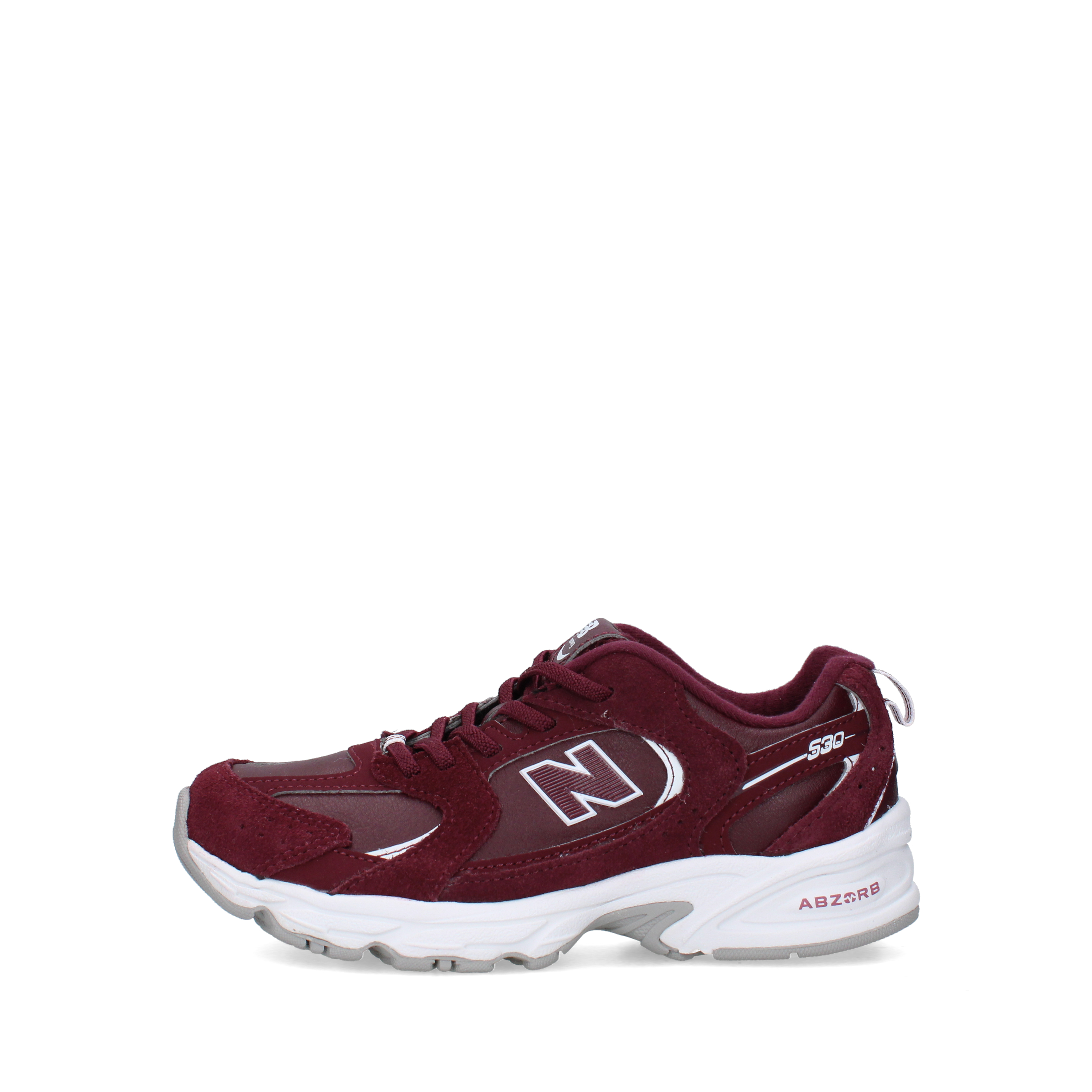 SNEAKERS BASSE P5306MQ BAMBINA BORDEAUX