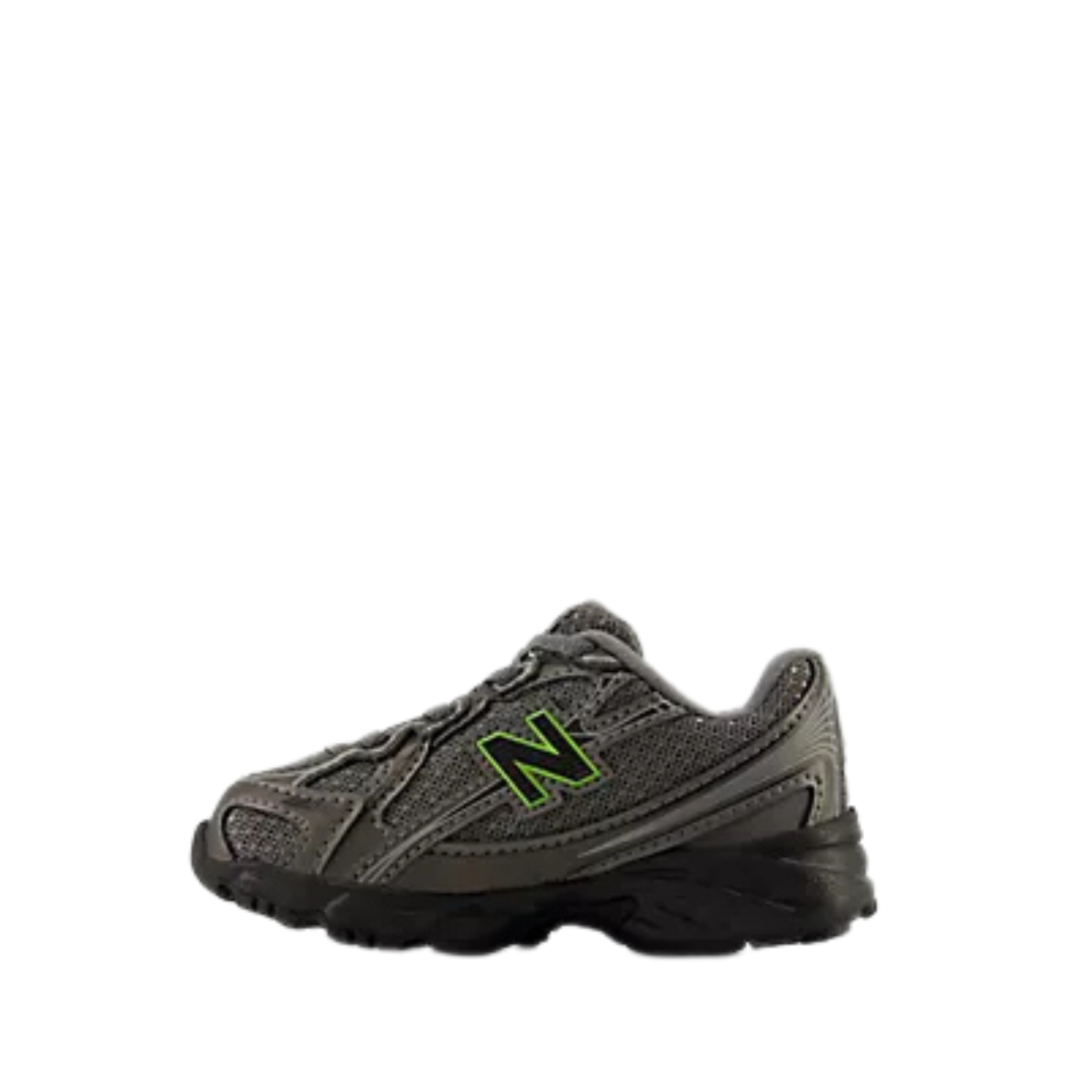 SNEAKERS SPORTIVE CON DETTAGLI A CONTRASTO BAMBINO GRIGIO