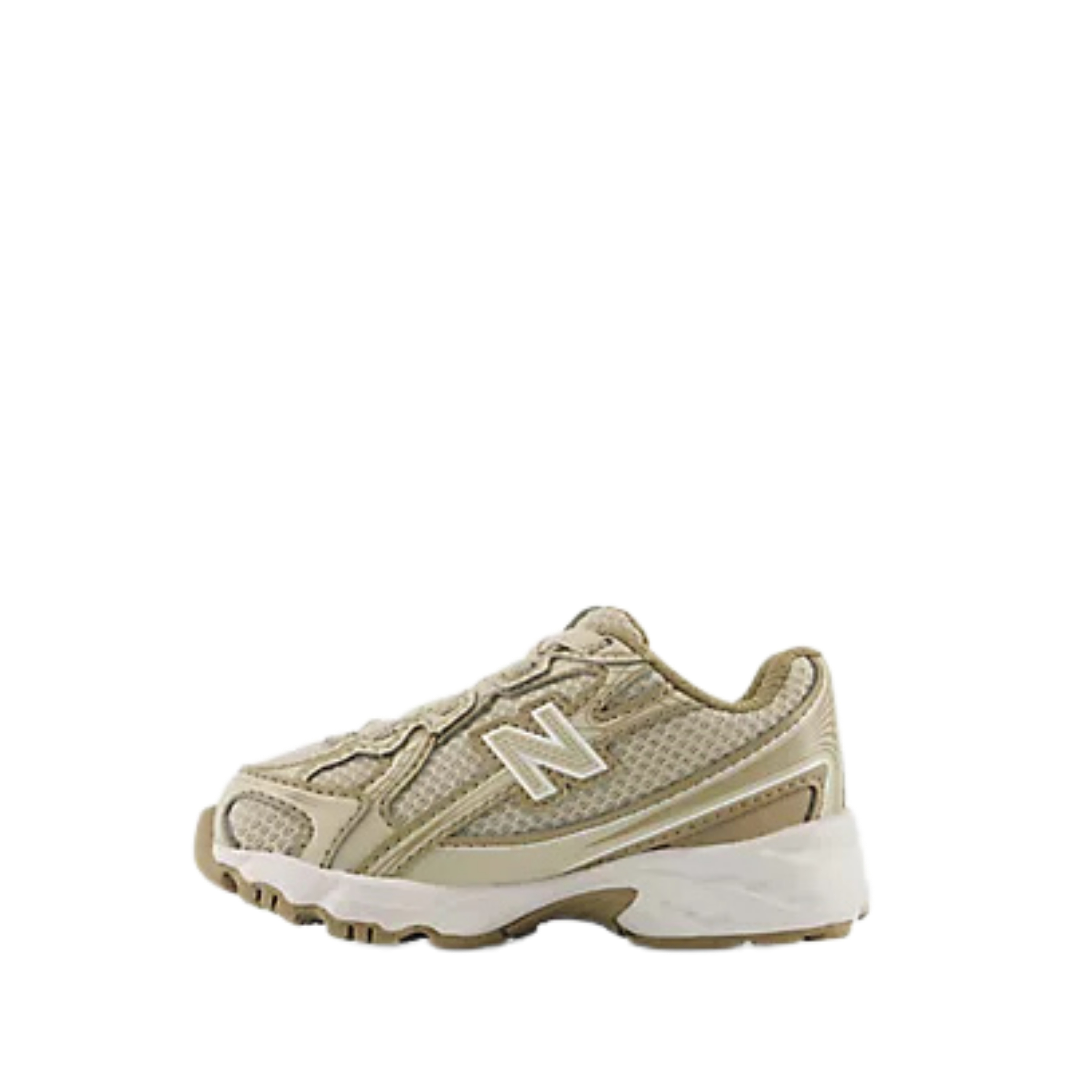 SNEAKERS SPORTIVE CON INSERTI TONO SU TONO BAMBINA TORTORA