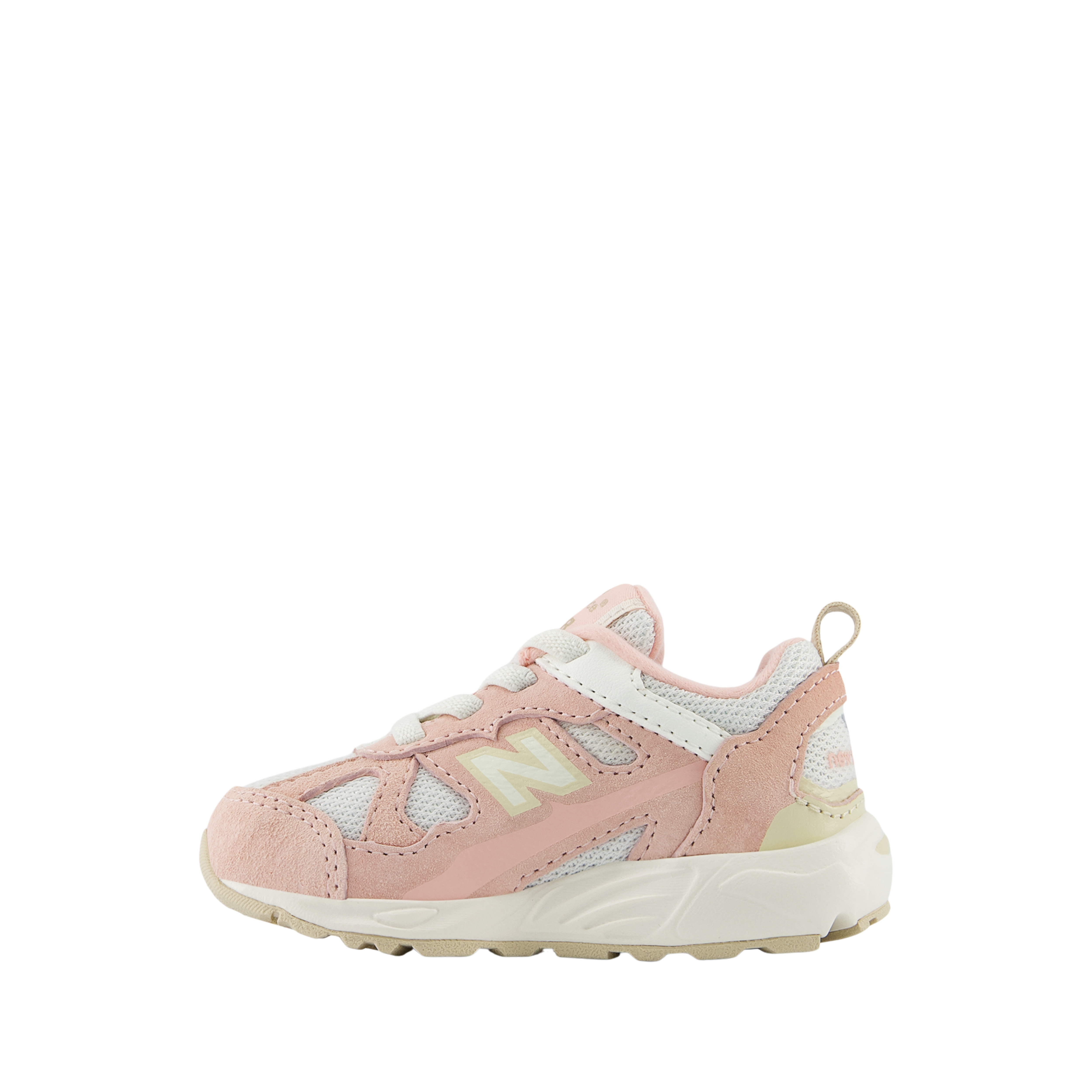 SNEAKERS BASSE CON INSERTI IN MESH BAMBINA ROSA