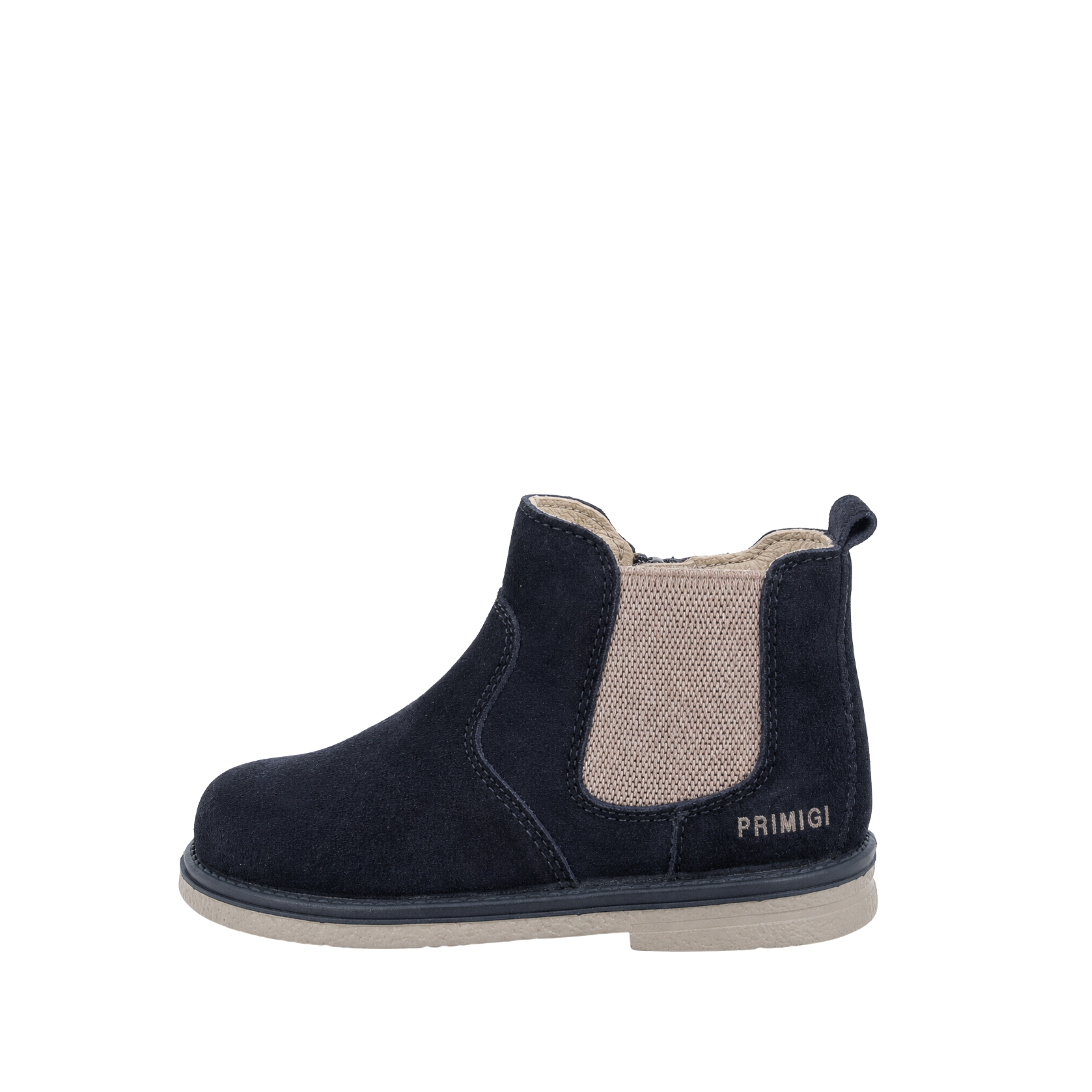 STIVALETTI CHELSEA IN CROSTA BAMBINO BLU NOTTE
