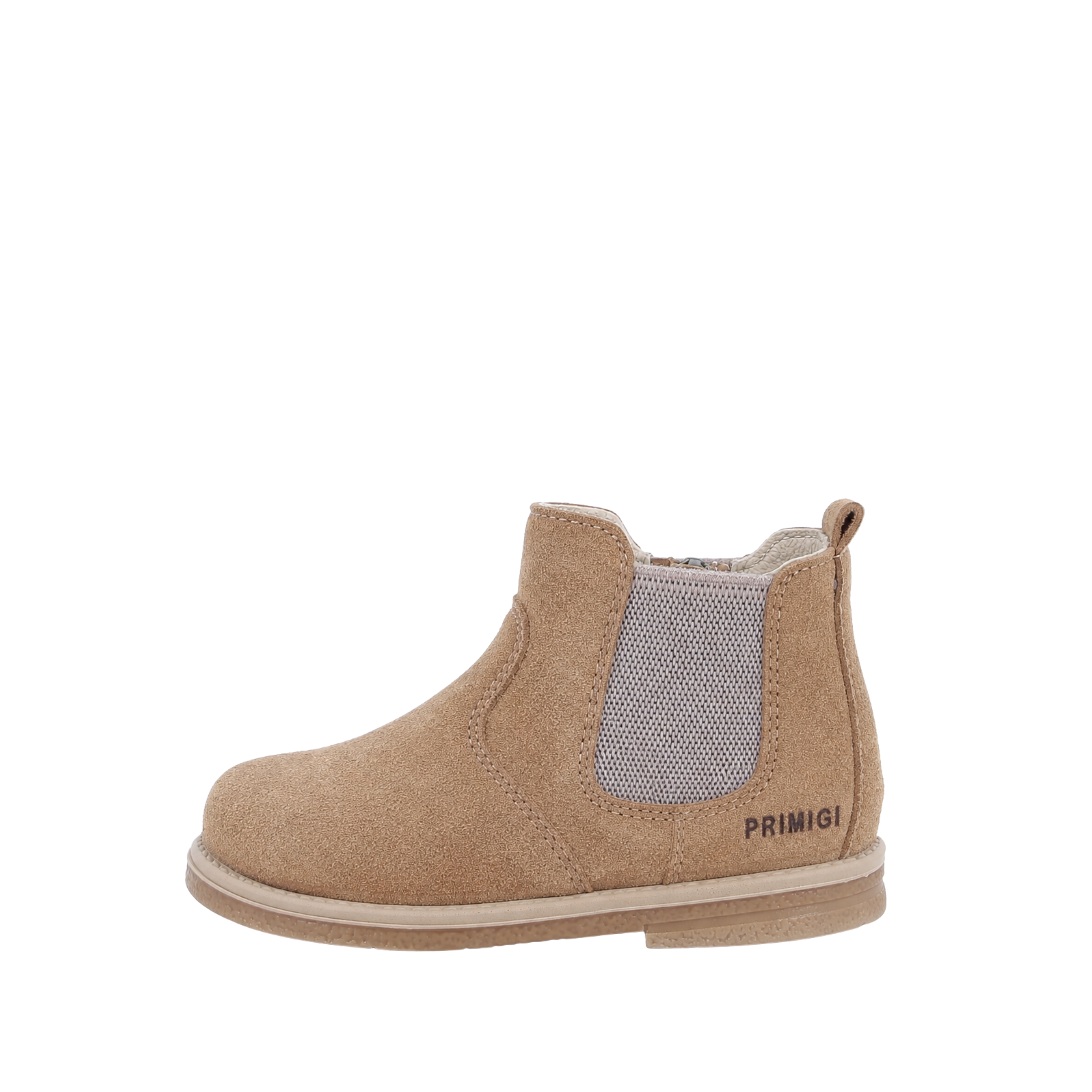 STIVALETTI CHELSEA IN CAMOSCIO BAMBINO BEIGE