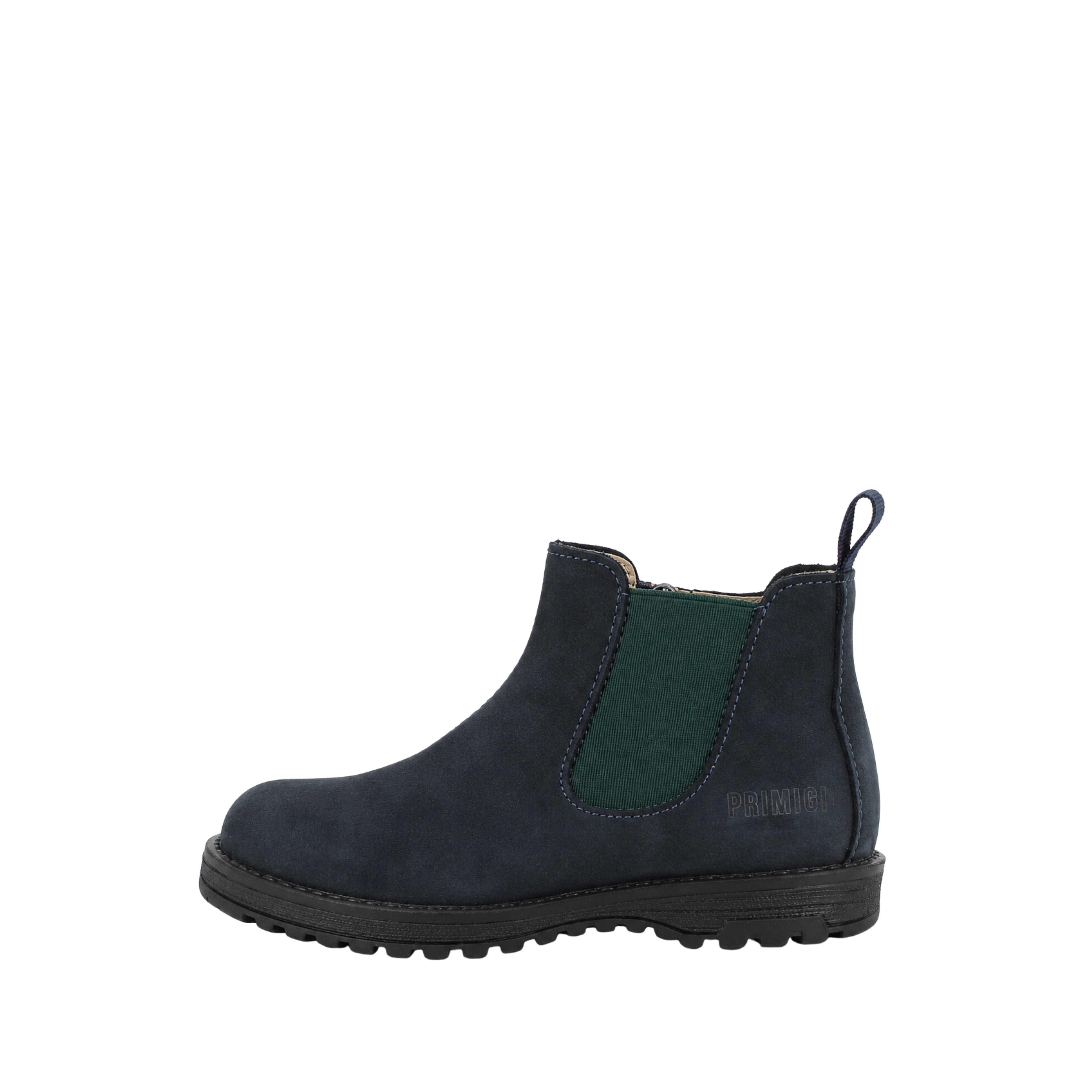 STIVALETTI CHELSEA IN NABUK BAMBINO BLU
