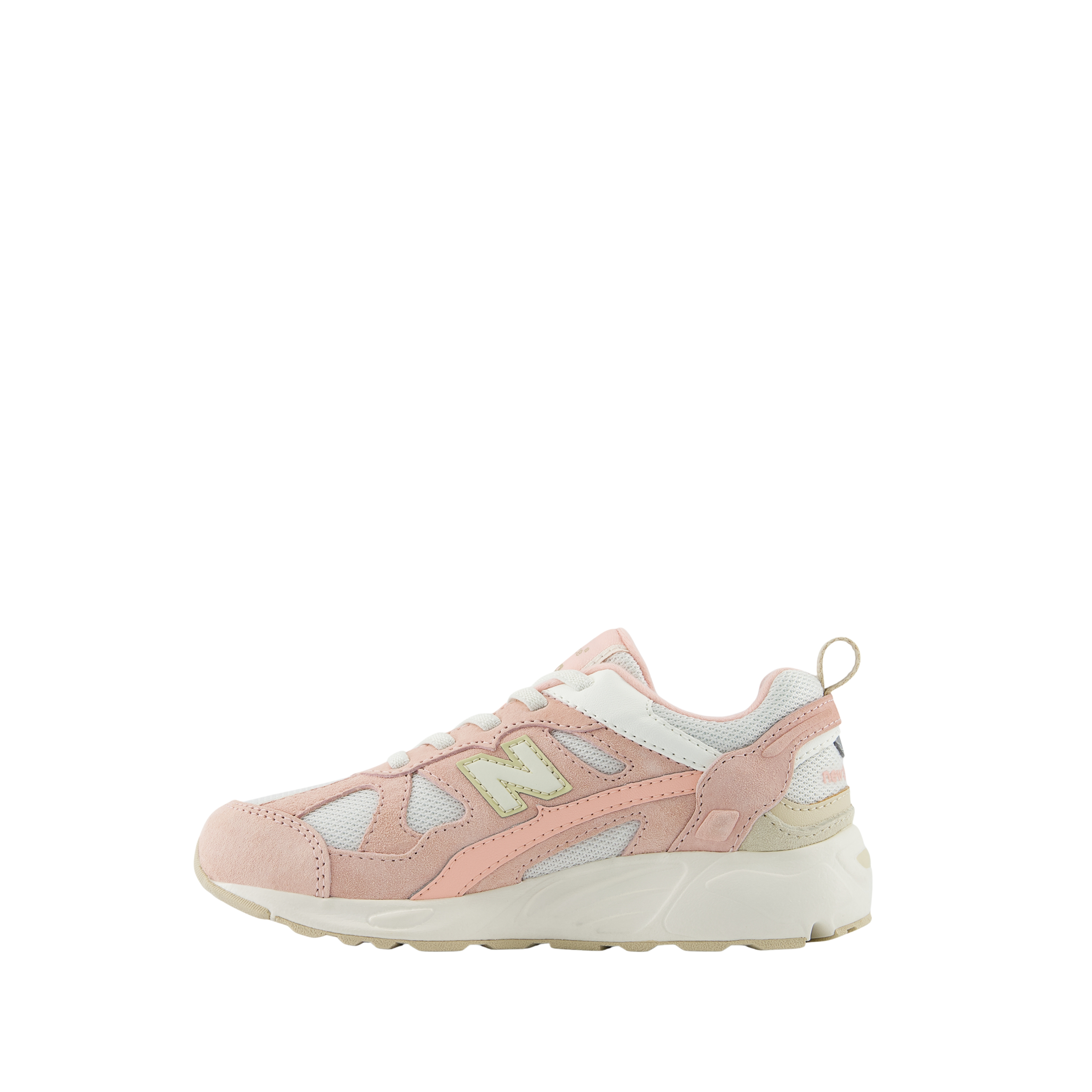 SNEAKERS BASSE CON INSERTI IN CAMOSCIO BAMBINA ROSA