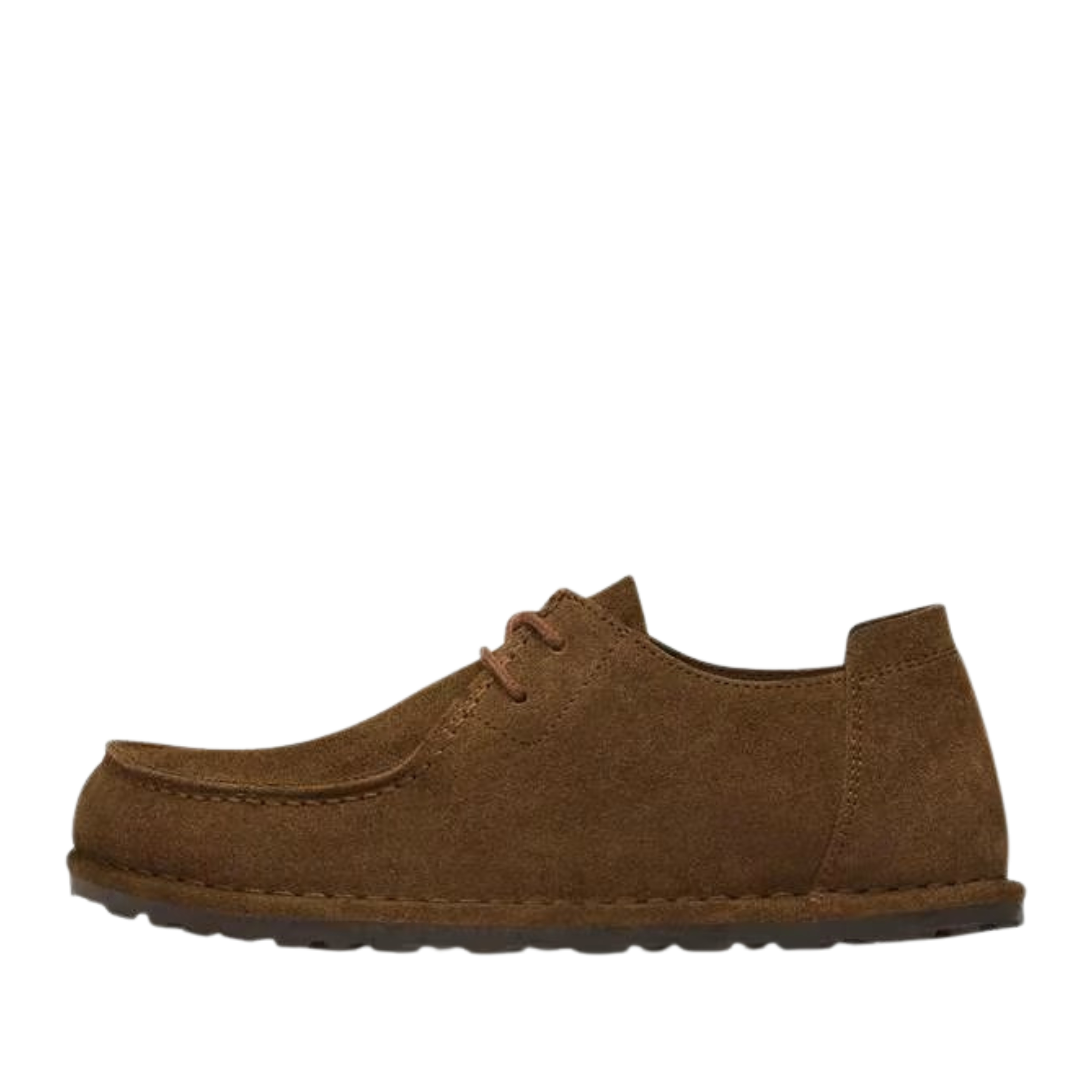 MOCASSINI IN CAMOSCIO CON CUCITURE A VISTA UNISEX MARRONE