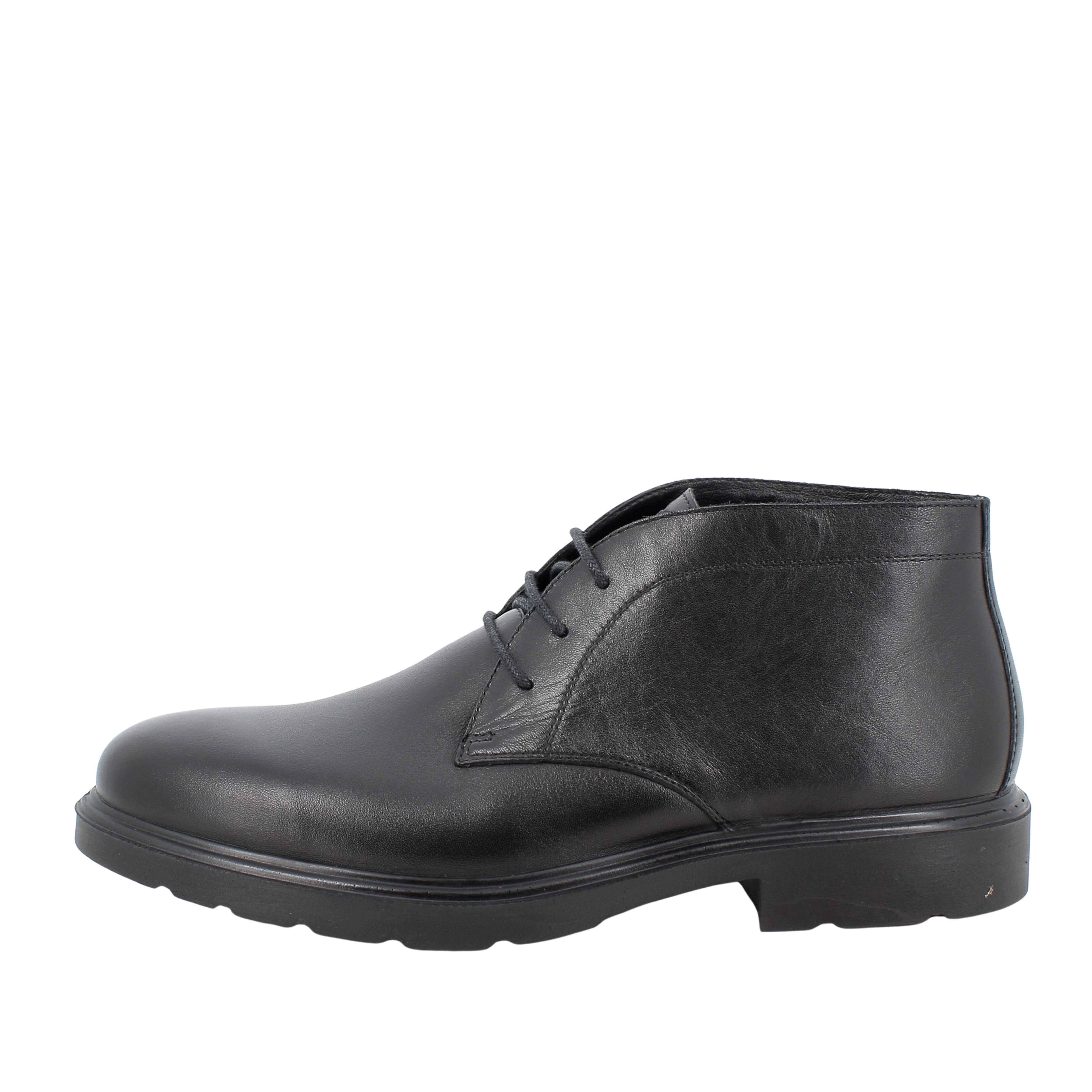 STRINGATE POLACCHINE TACCO BASSO IN PELLE UOMO NERO