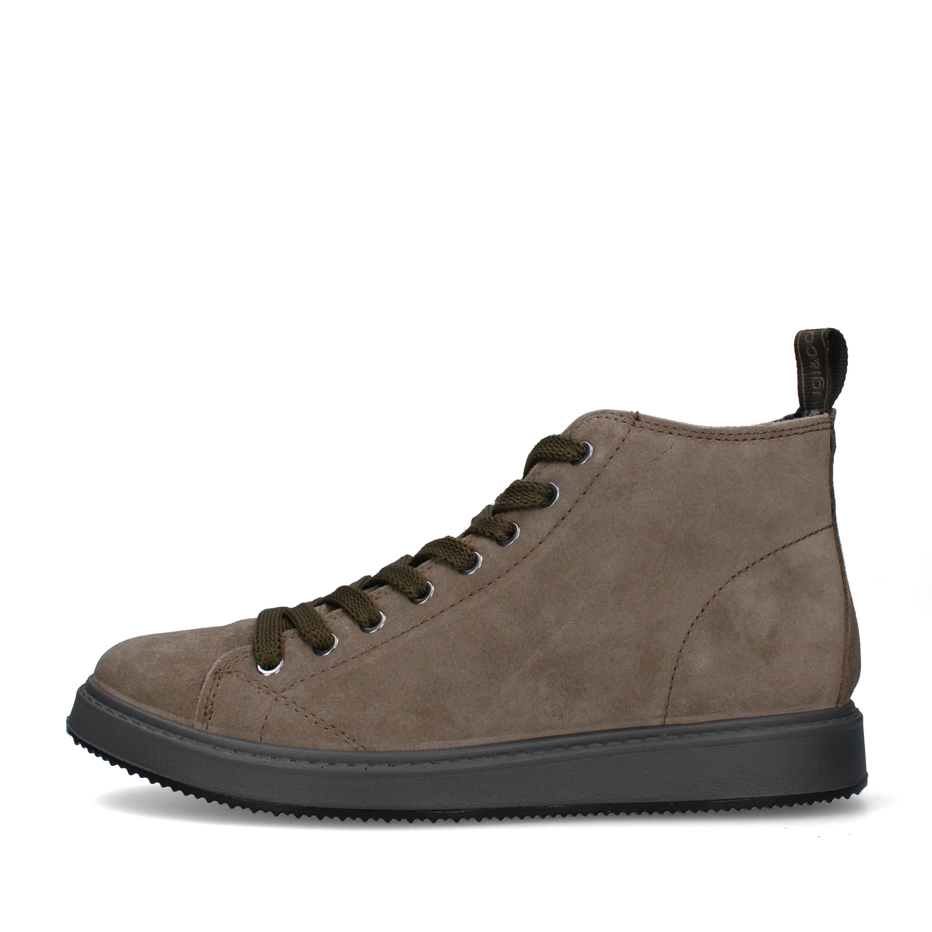 SNEAKERS ALTE IN CAMOSCIO UOMO BEIGE