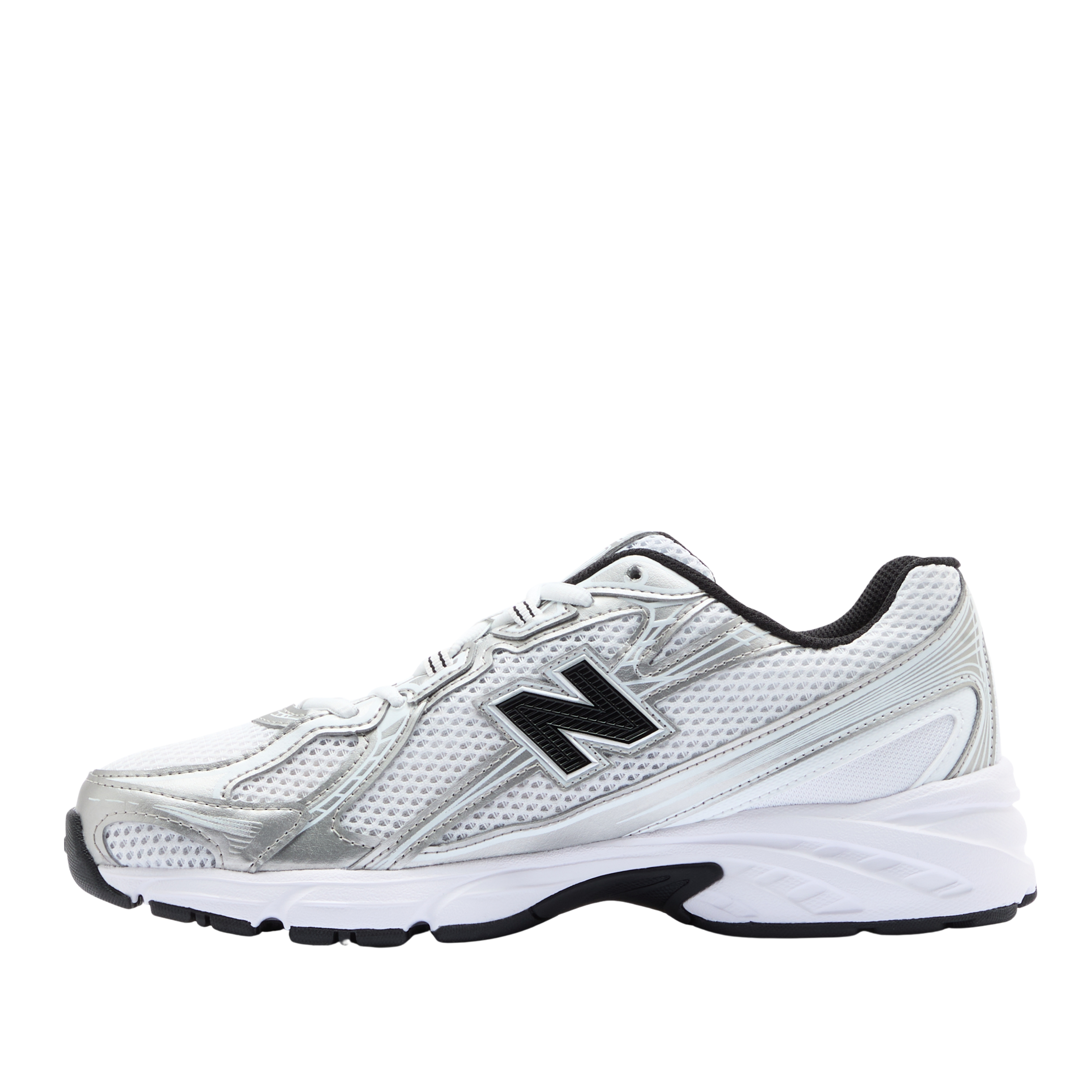 SNEAKERS BASSE CON INSERTI IN MESH UOMO BIANCO