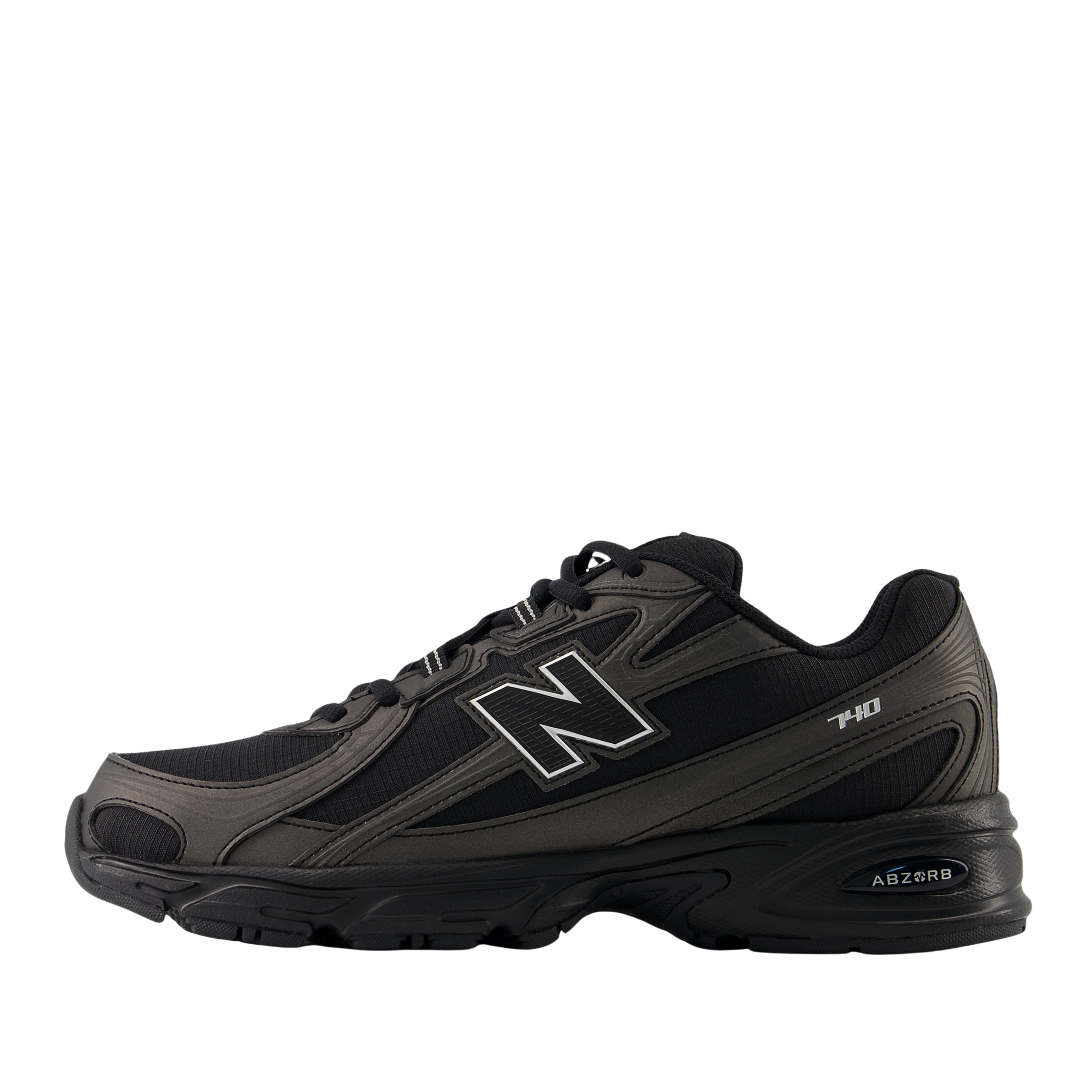 SNEAKERS BASSE CON PANNELLI SAGOMATI UOMO NERO
