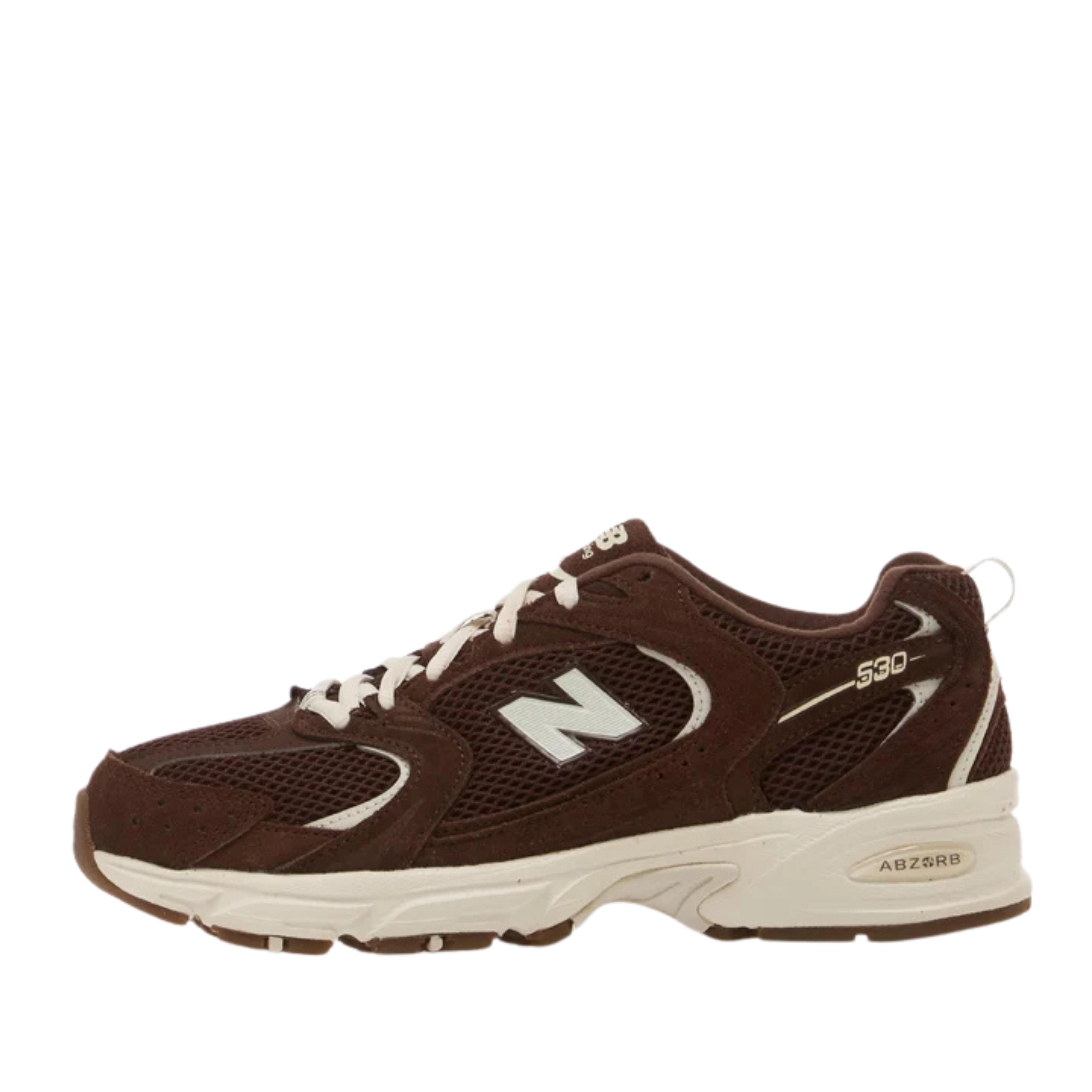 SNEAKERS BASSE CON INSERTI A CONTRASTO DONNA MARRONE