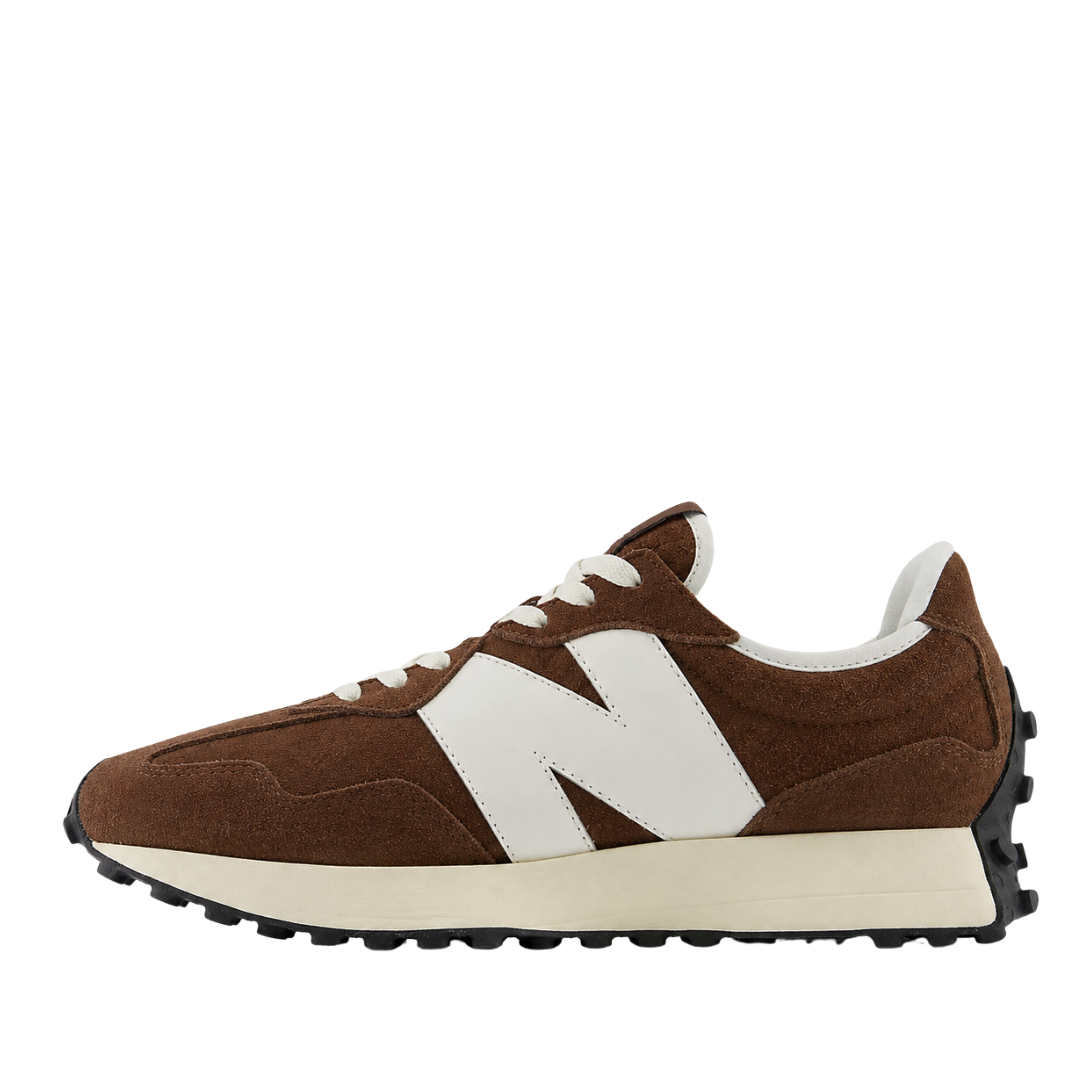 SNEAKERS BASSE IN CAMOSCIO CON DETTAGLI A CONTRASTO DONNA MARRONE