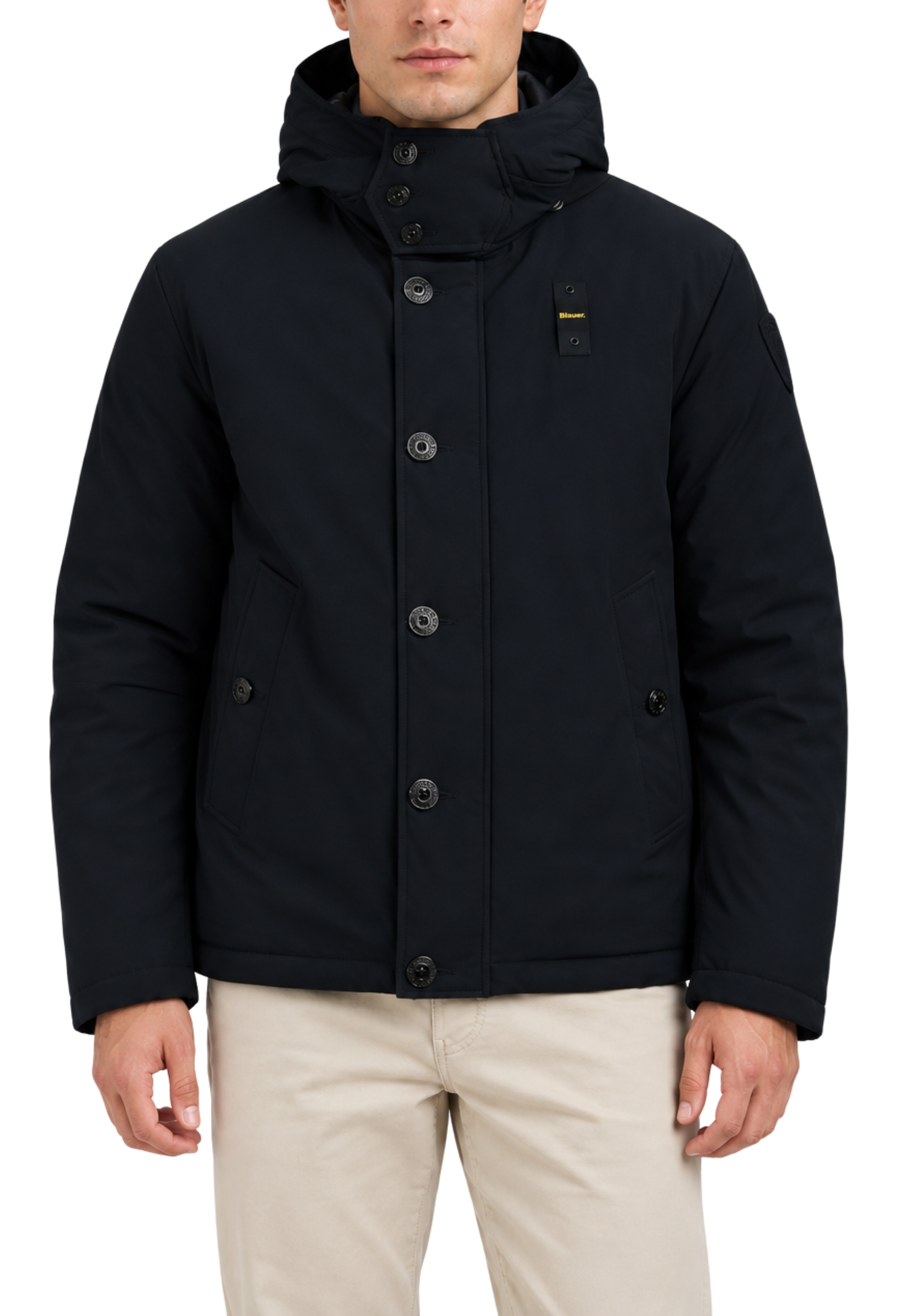 GIACCA IMPERMEABILE IN NEOPRENE UOMO NERO