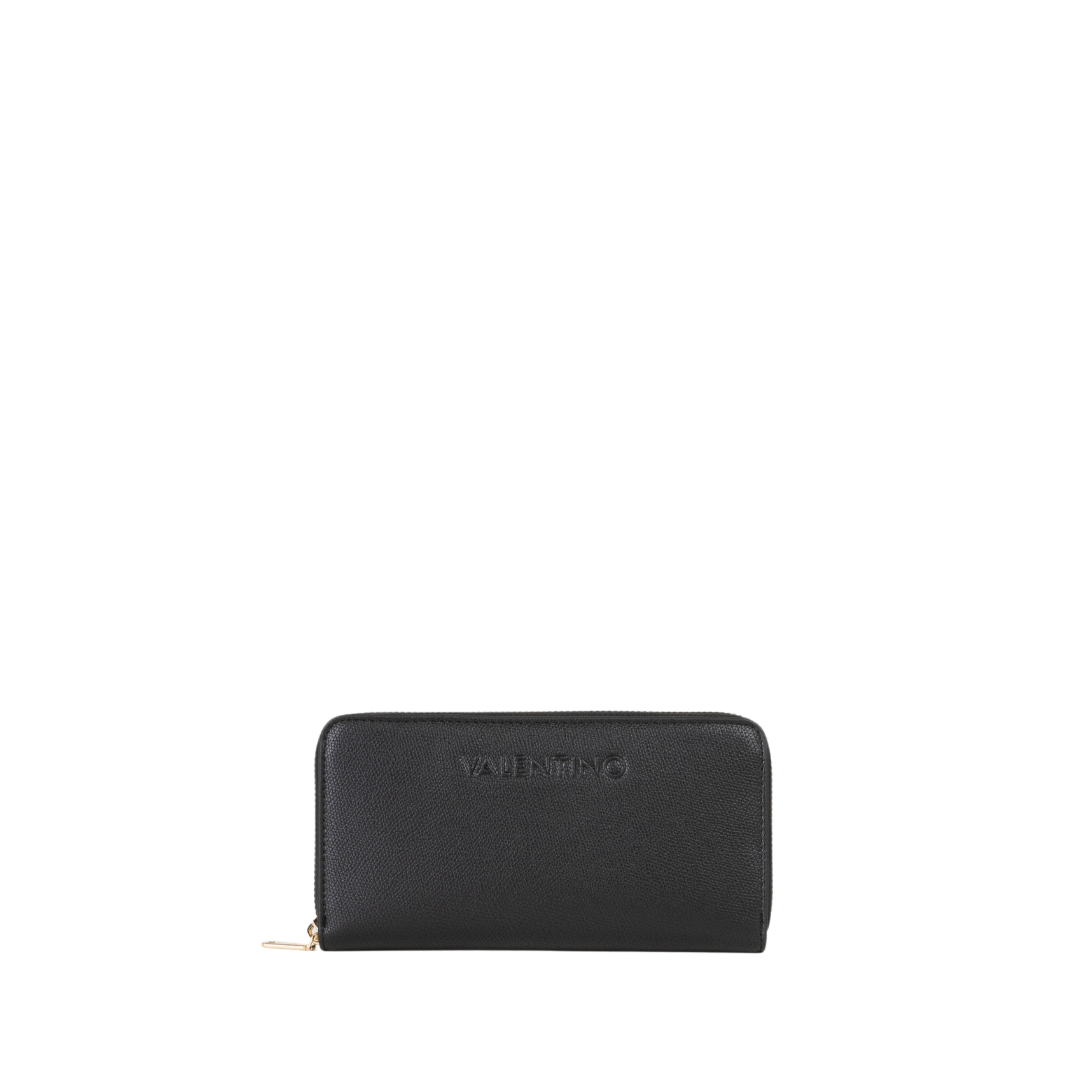PORTAFOGLIO CON CHIUSURA A ZIP DONNA NERO