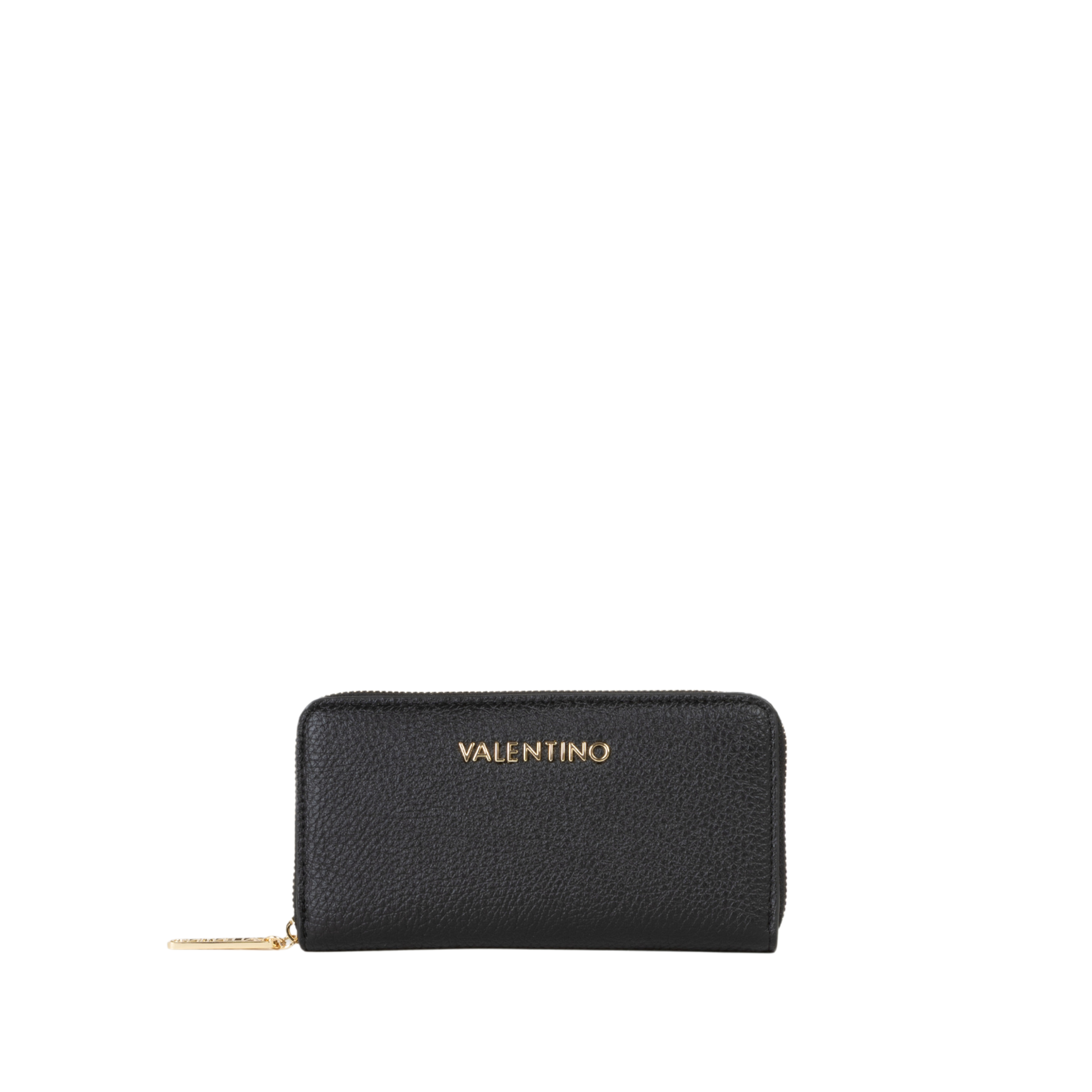 PORTAFOGLIO CON CHIUSURA PERIMETRALE A ZIP DONNA NERO