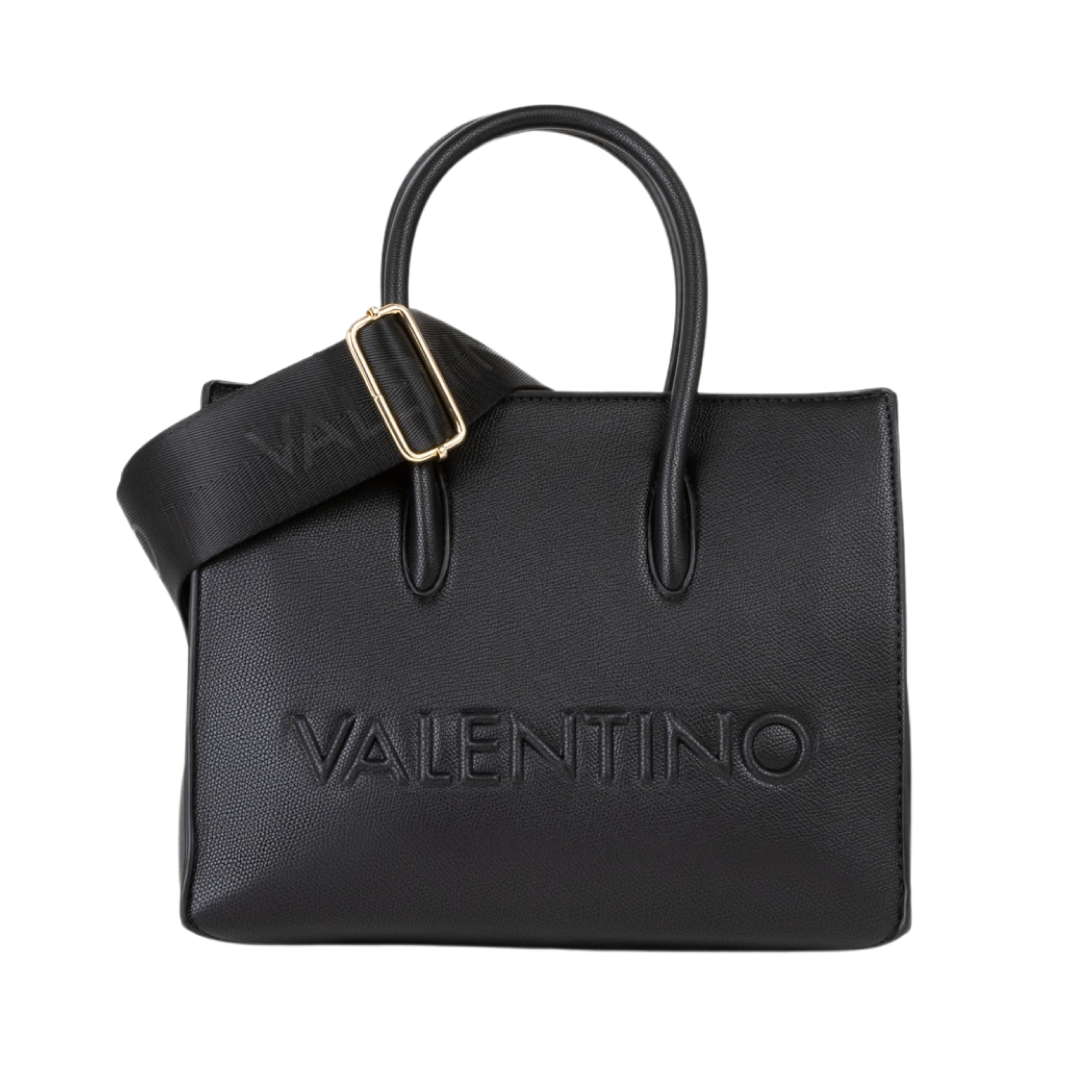 BORSA A TRACOLLA CON DOPPIO MANICO DONNA NERO