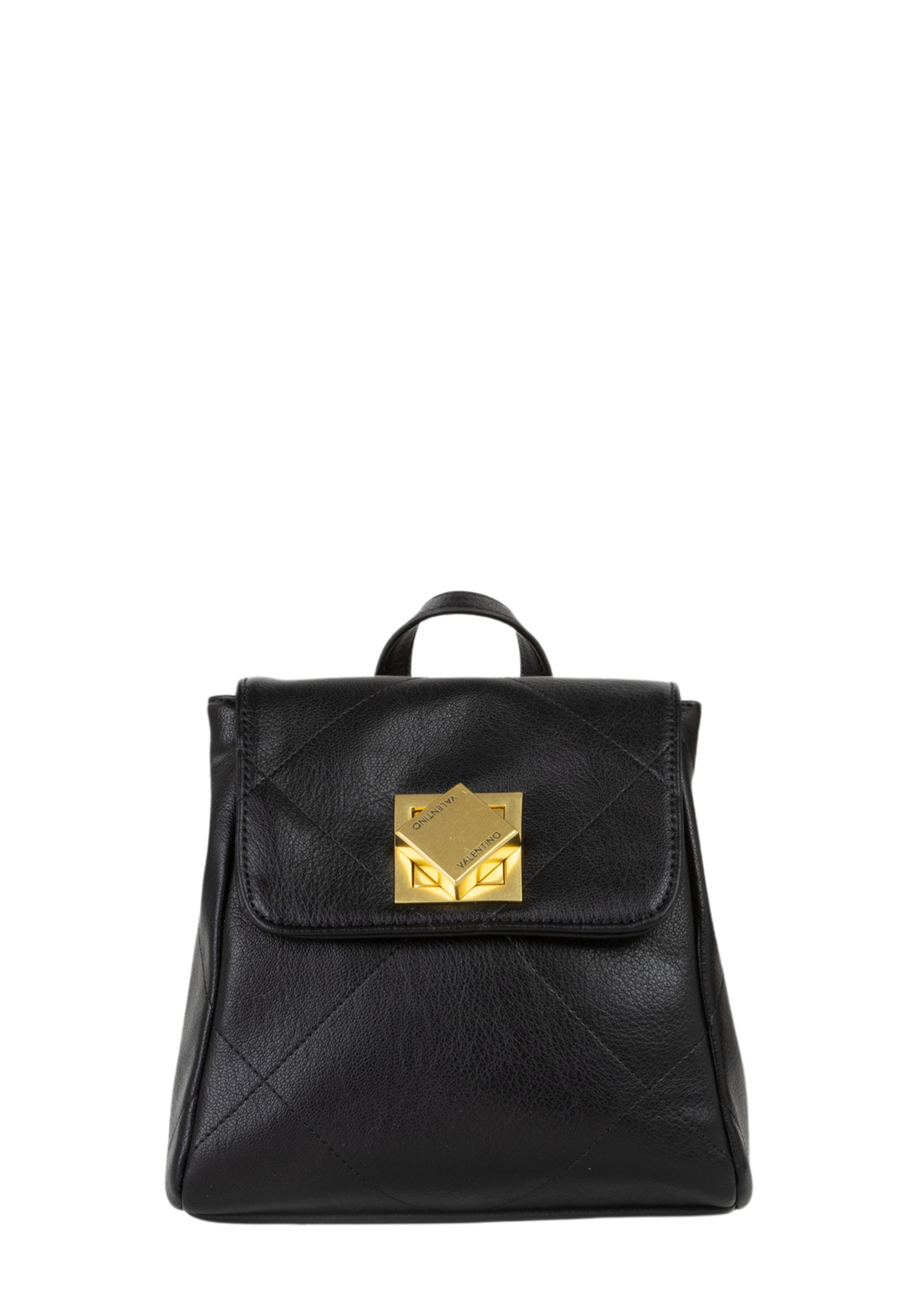ZAINO VBSACZ22 TRAPUNTATO CON FIBBIA LOGO DONNA NERO