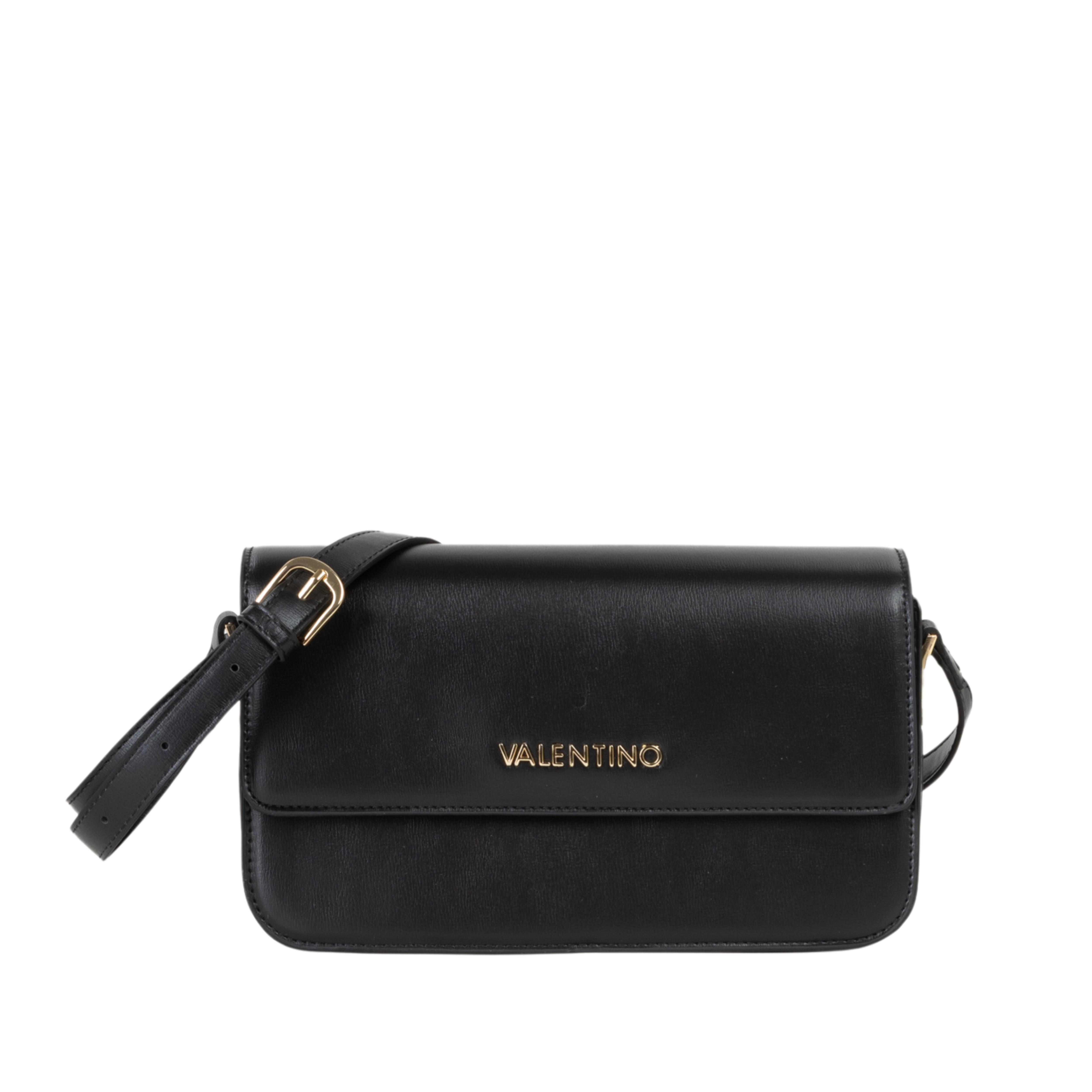 BORSA A TRACOLLA CON PATTINA DONNA NERO